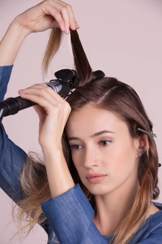 penteado anos 20 passo 2