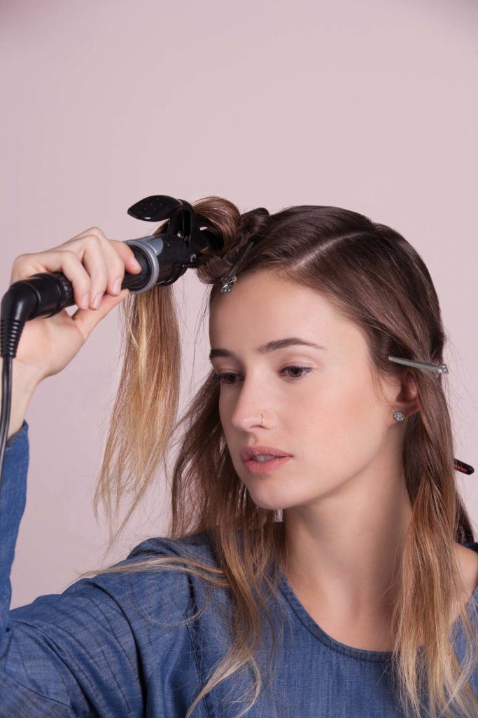 penteado anos 20 passo 3