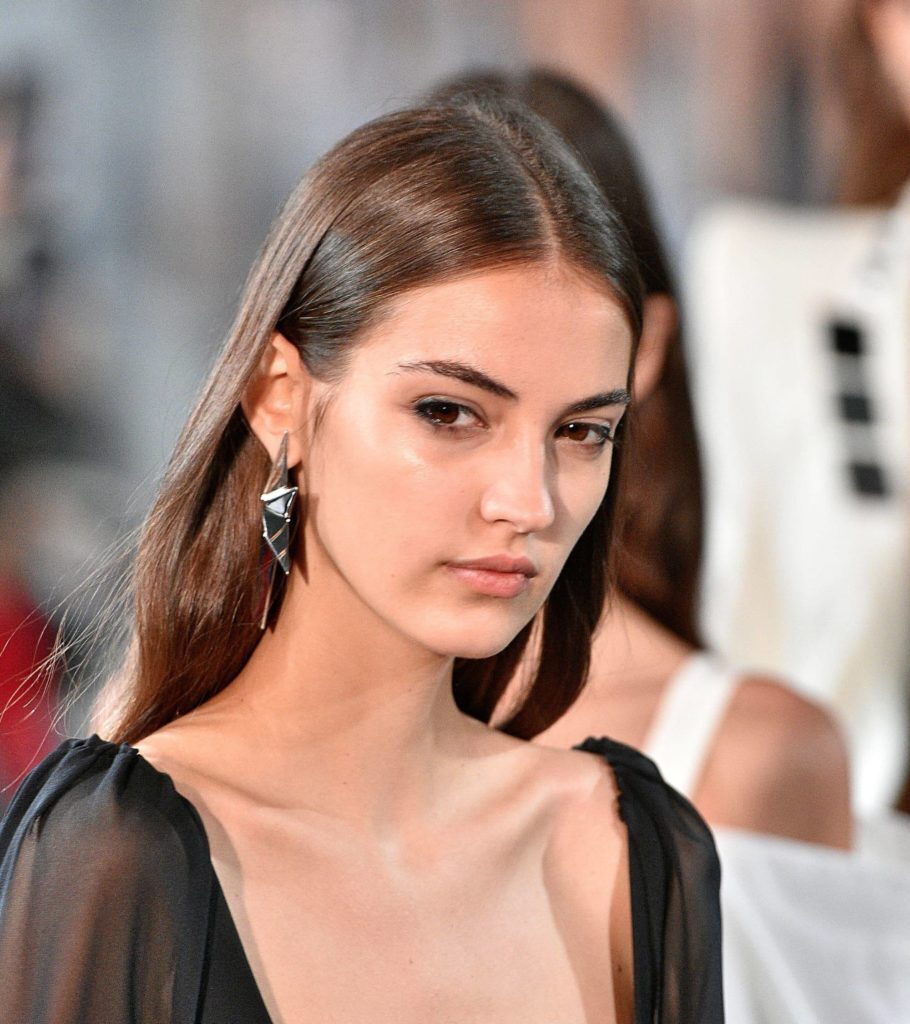 modelo de Sleek hair