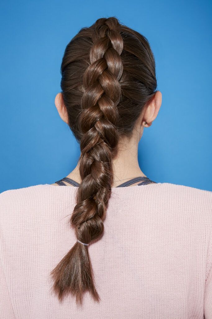 penteado-com-trança-embutida-simples
