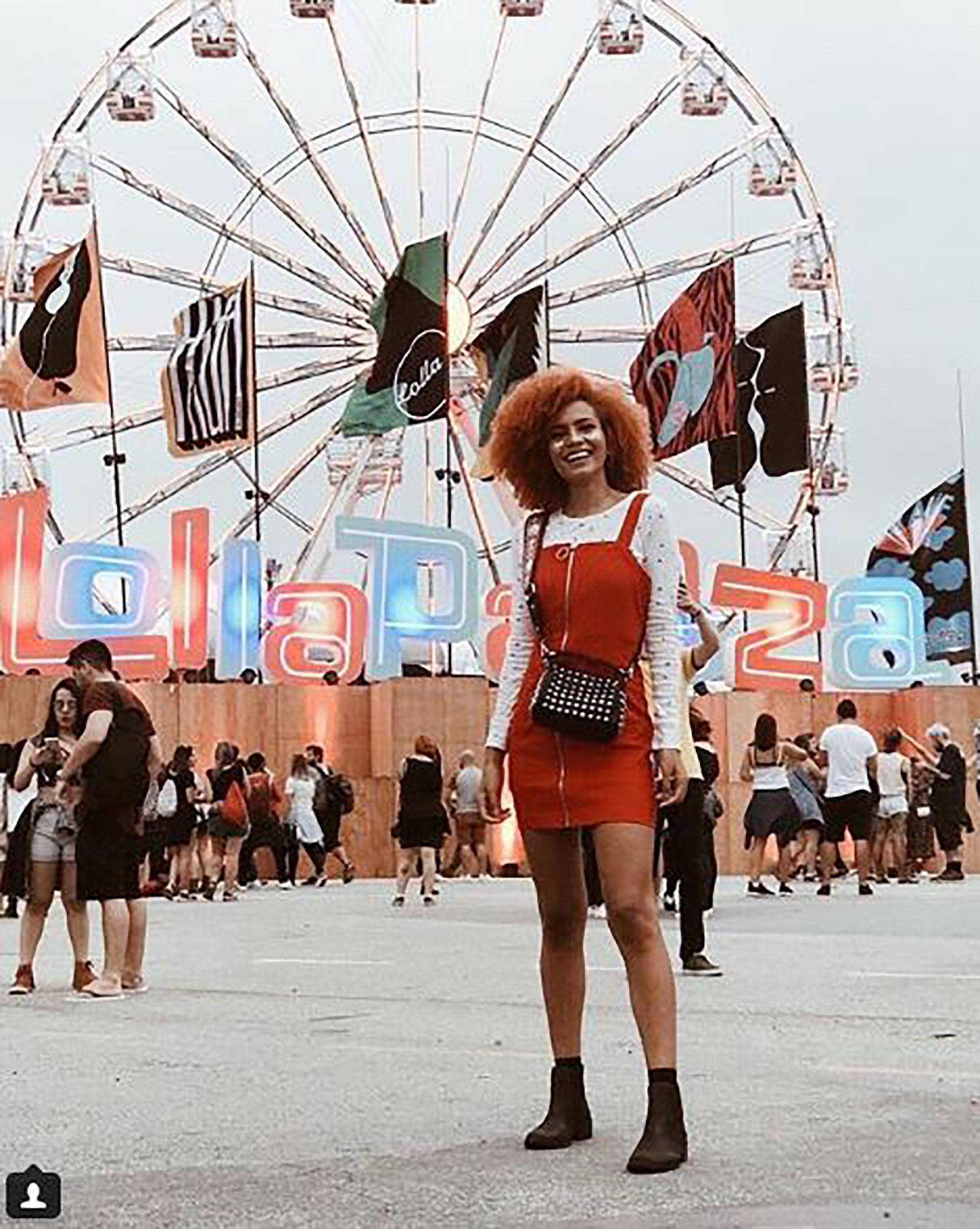 foto das vloggers no Lollapalooza 2018