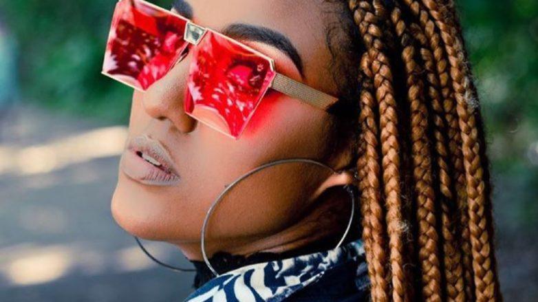 Box braids compridas na cor marrom