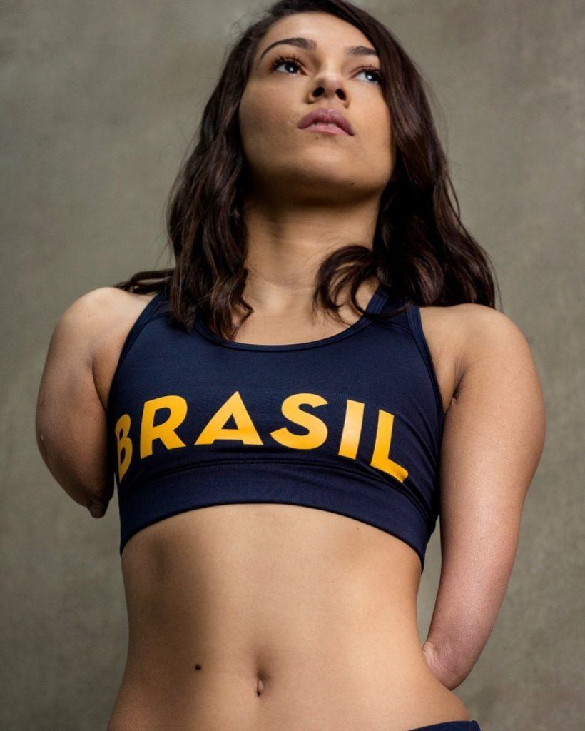 atleta da natação paralímpica dayanne silva
