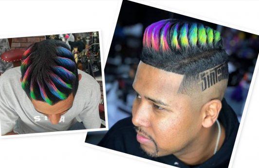 Corte blindado: veja fotos da tendência de cabelo com topete