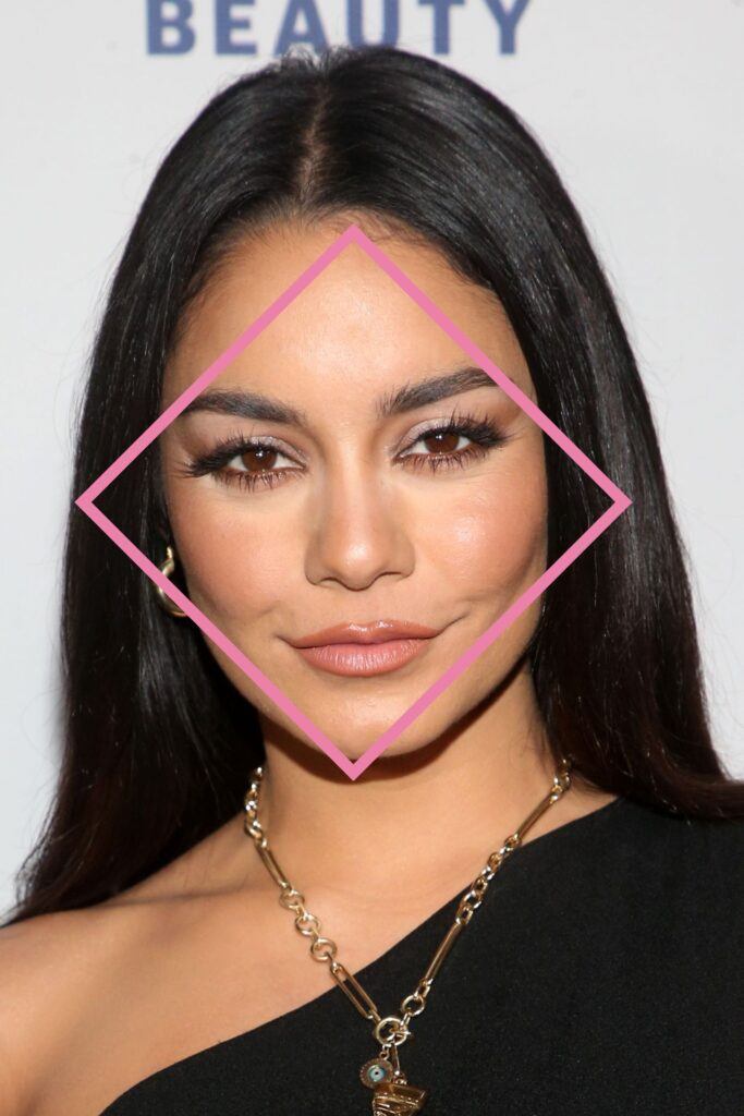 atriz vanessa hudgens rosto diamante