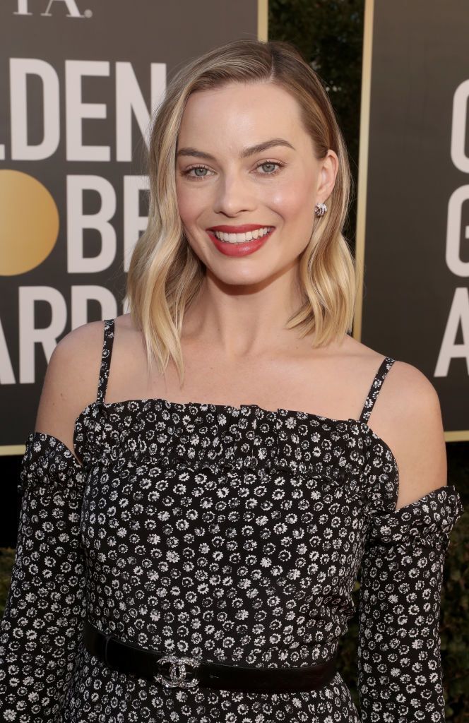 margot robbie corte long bob rosto quadrado