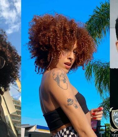 montagem com personagens de matéria sobre transformação lgbtqia+