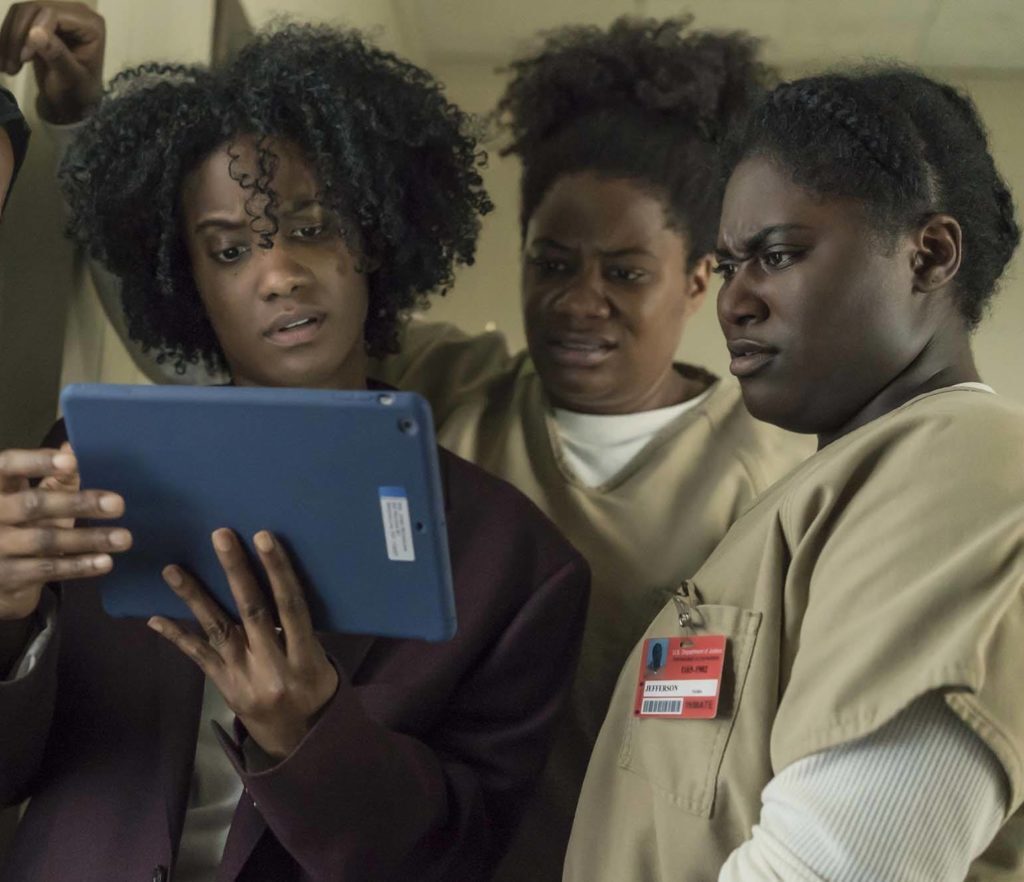 modelo de Cabelos de Orange is The New Black