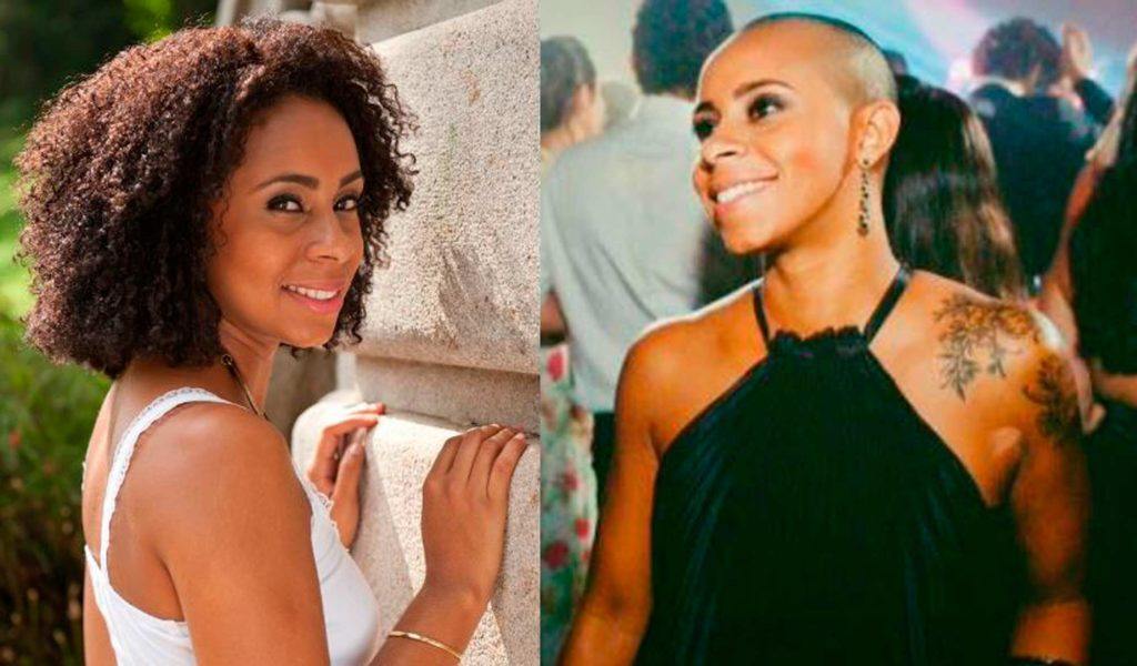 modelo de Mulheres com cabelo raspado