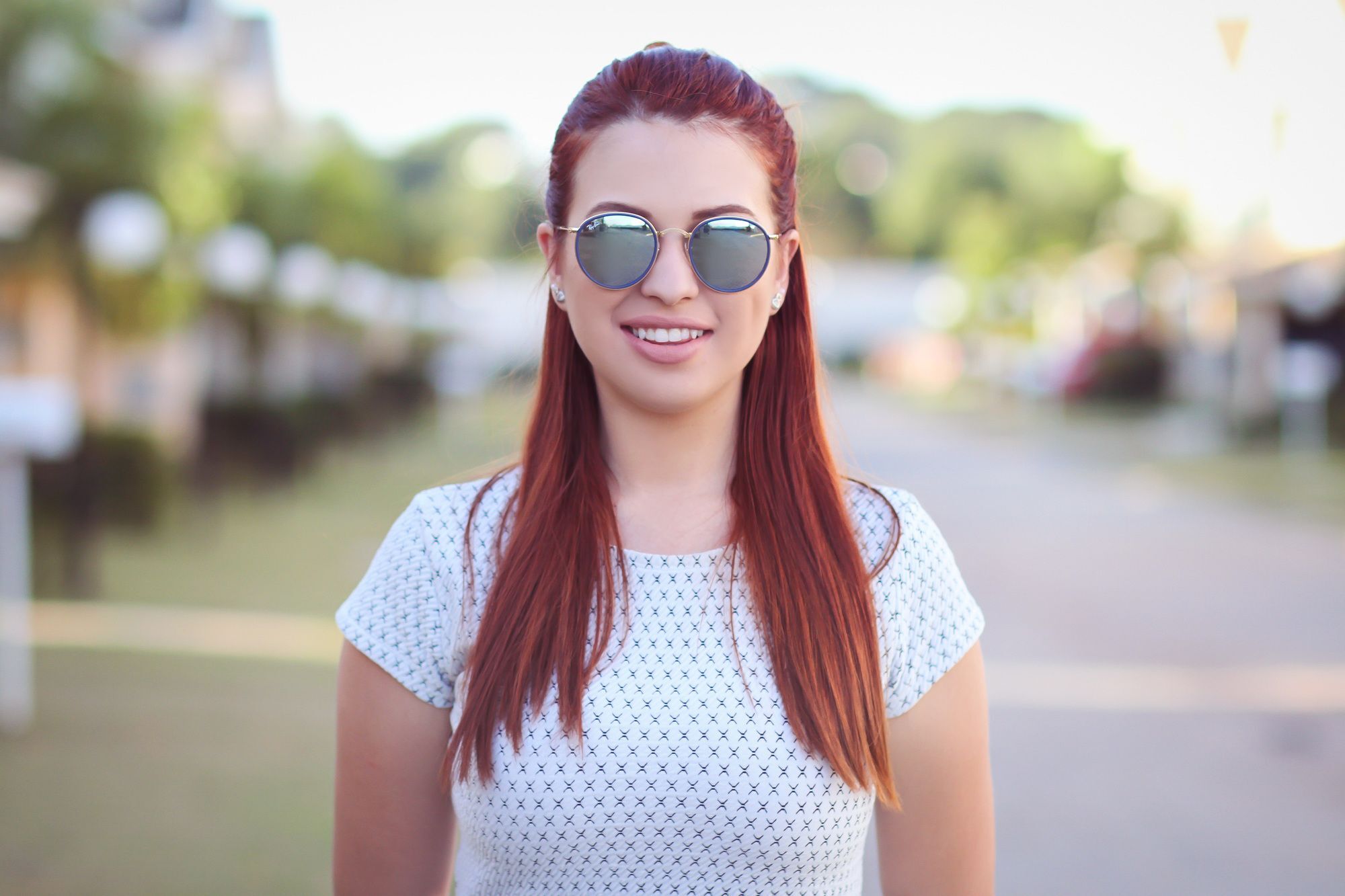 Família blogueira: os cabelos ruivos da vlogger Fabi Santina