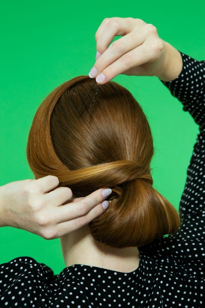 coque chignon