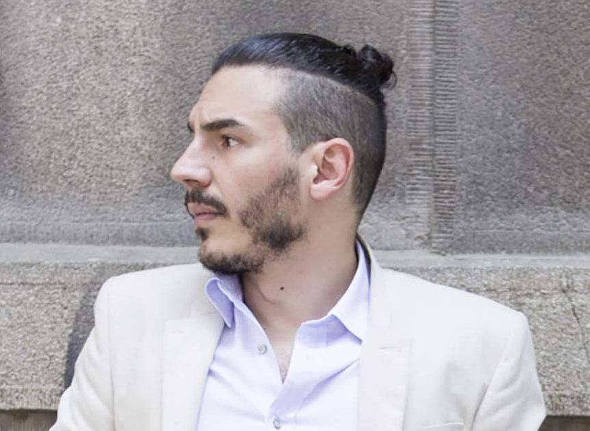 modelo com um dos cortes de cabelo estilo sertanejo