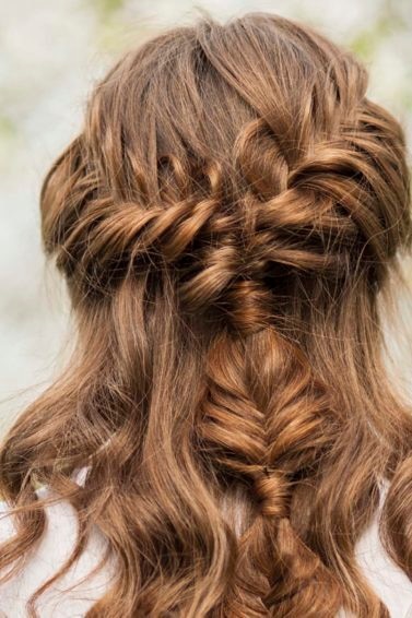 modelo de Outono-inverno 2016 - bronde hair