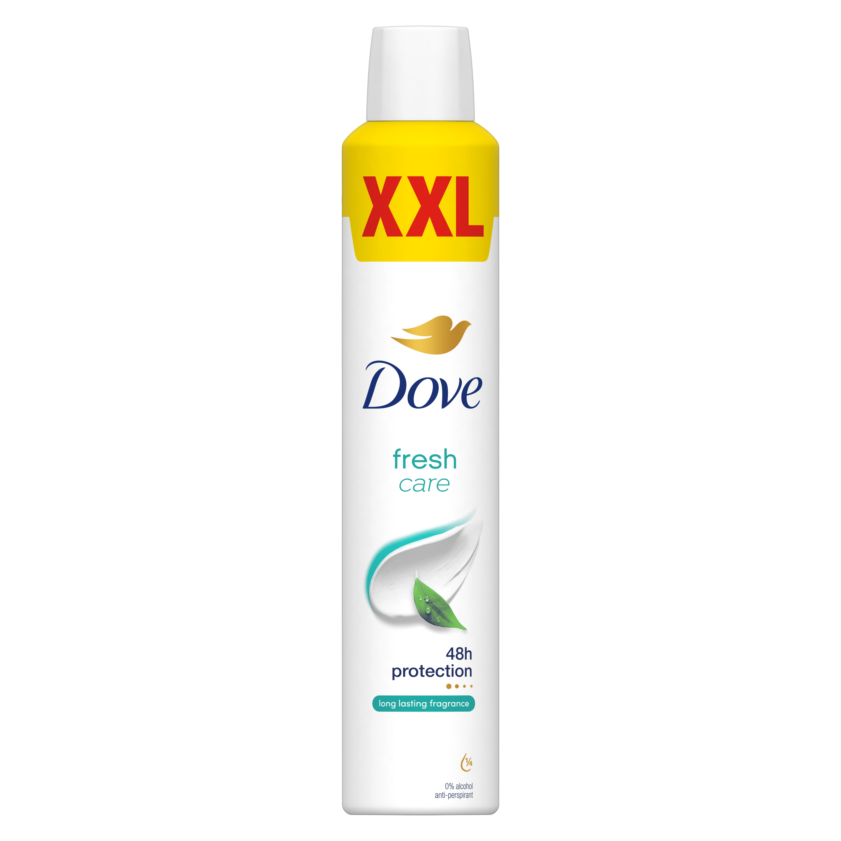 Dove 48h Fresh Care XXL Deodorant Spray with ¼ moisturising cream 300 ml