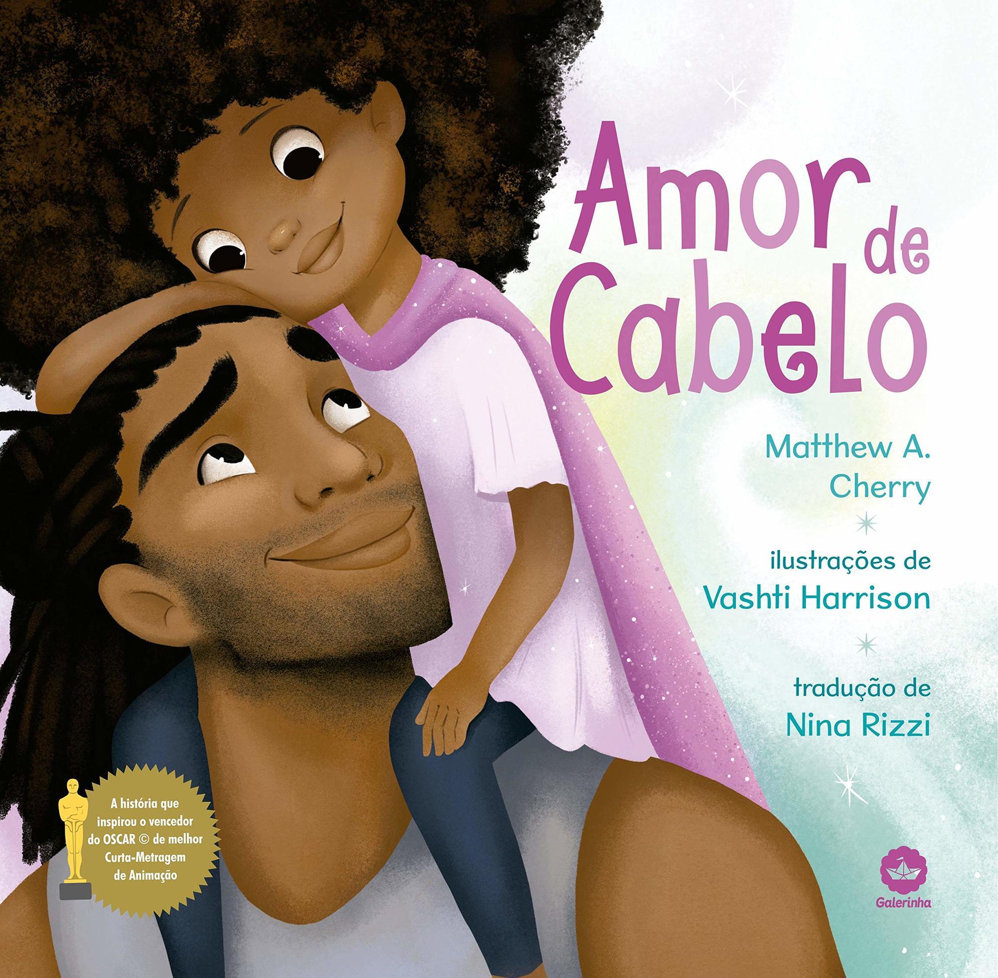 Foto da capa do livro "Amor de Cabelo"
