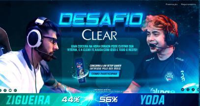 Imagem de YoDa e ZiGueira no Desafio Clear