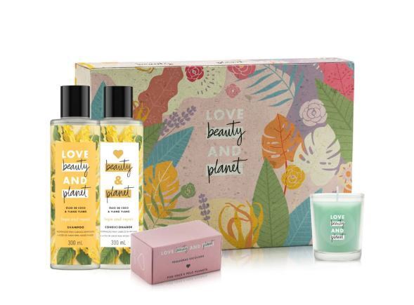 Kit Love Beauty and Planet Hope and Repair para o Dia dos Namorados