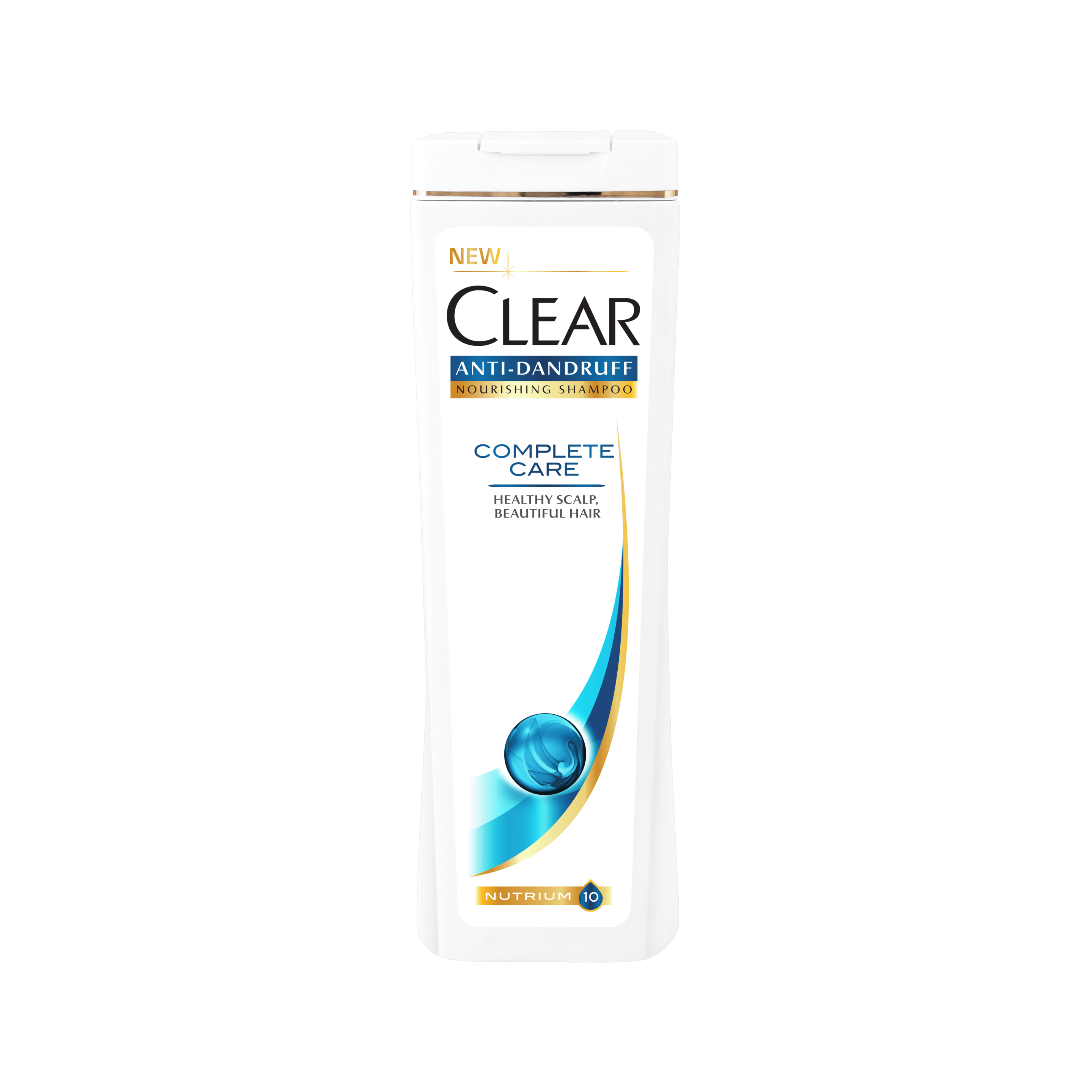 Front of shampoo pack Clear Complete Care 200ml