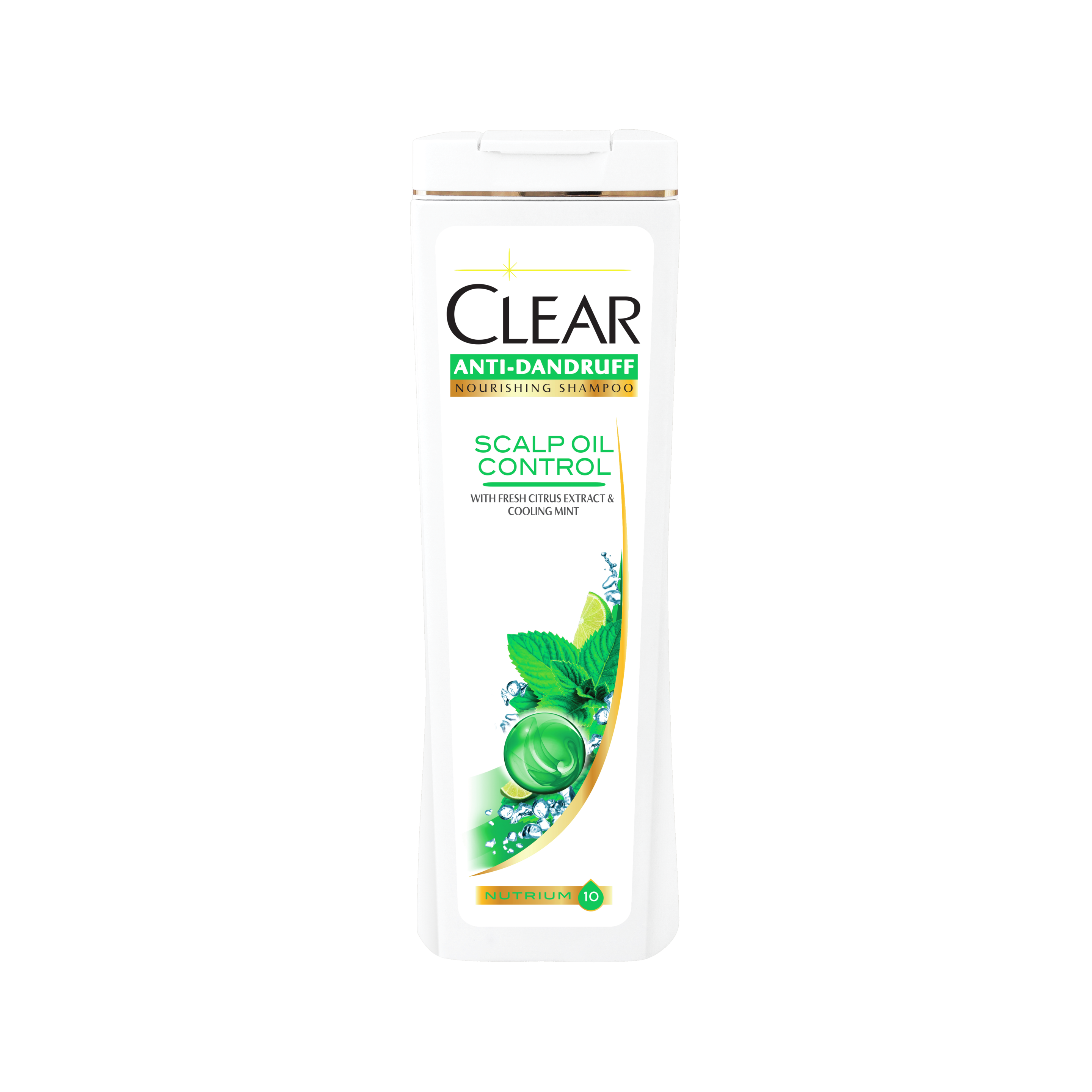 Front of shampoo pack Clear Scalp Oil Control Shampoo 200ml