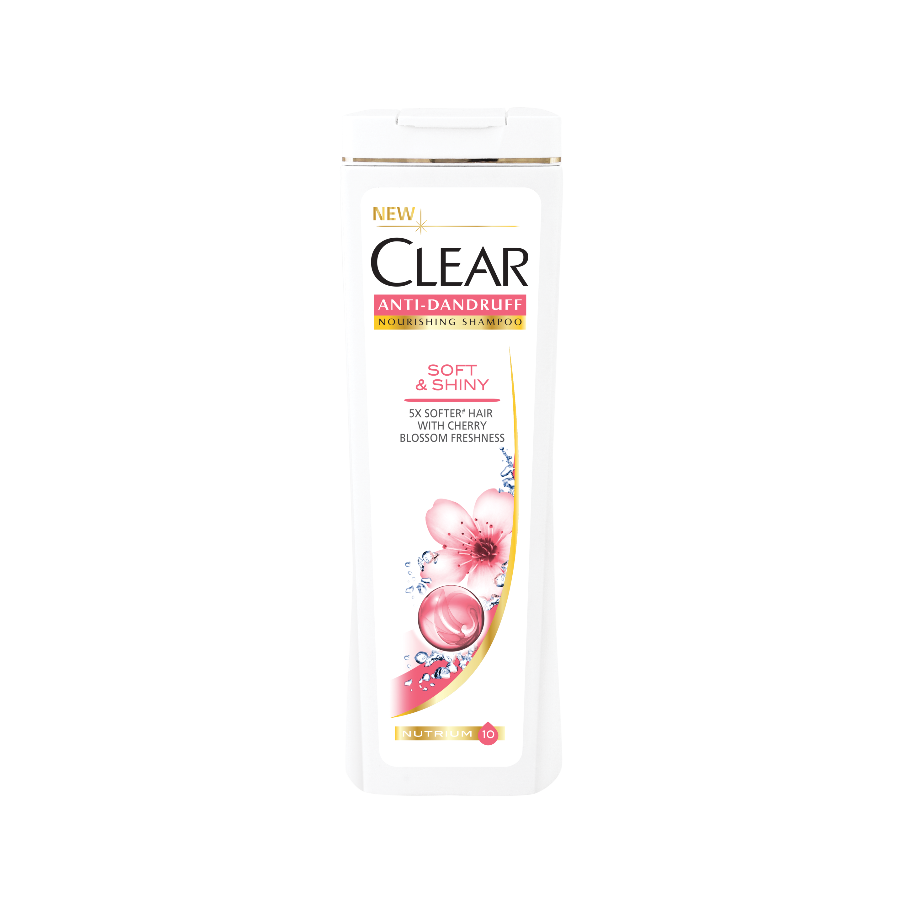 Front of shampoo pack Clear Soft &Shiny Shampoo 200ml