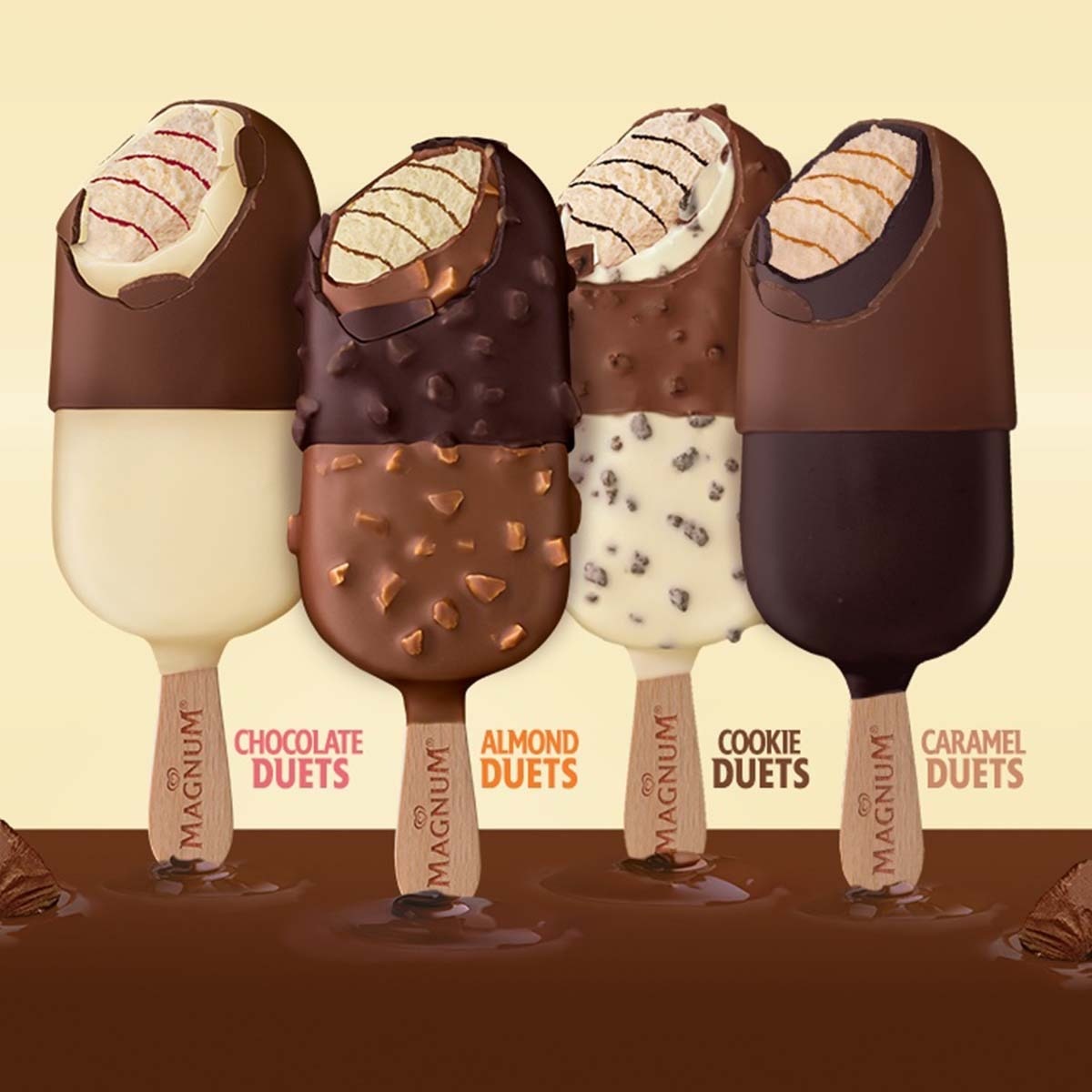 Magnum Duets ice cream bars