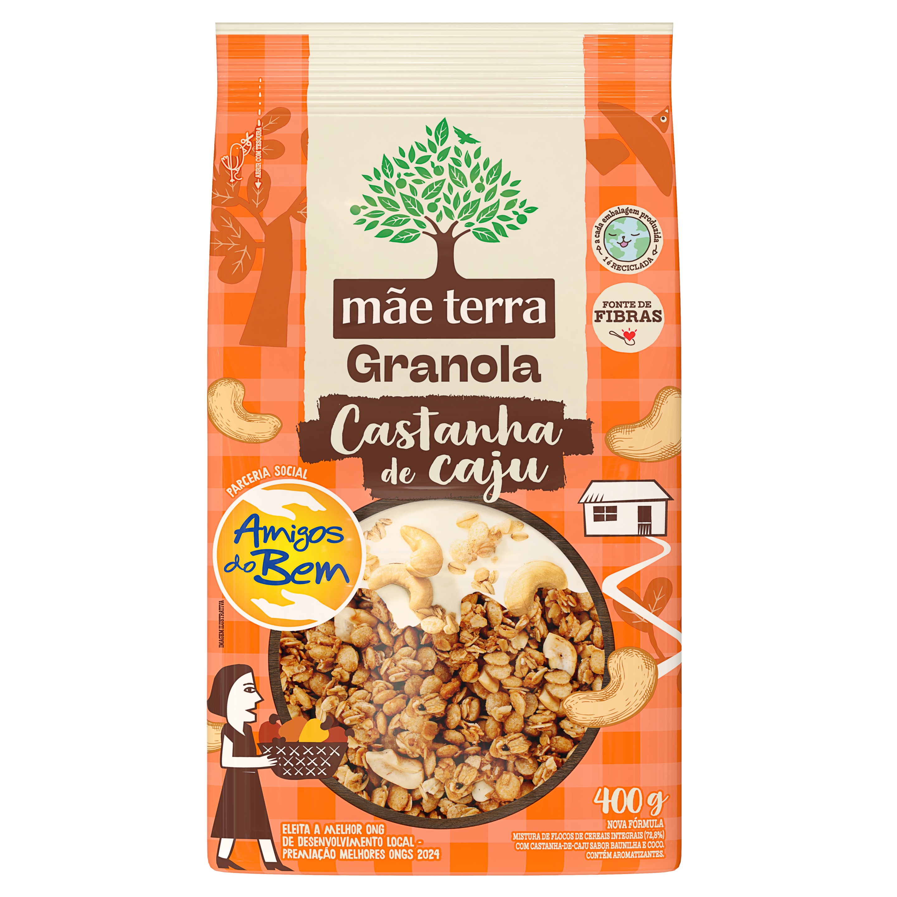 Granola Castanha-de-cajú Amigos do Bem