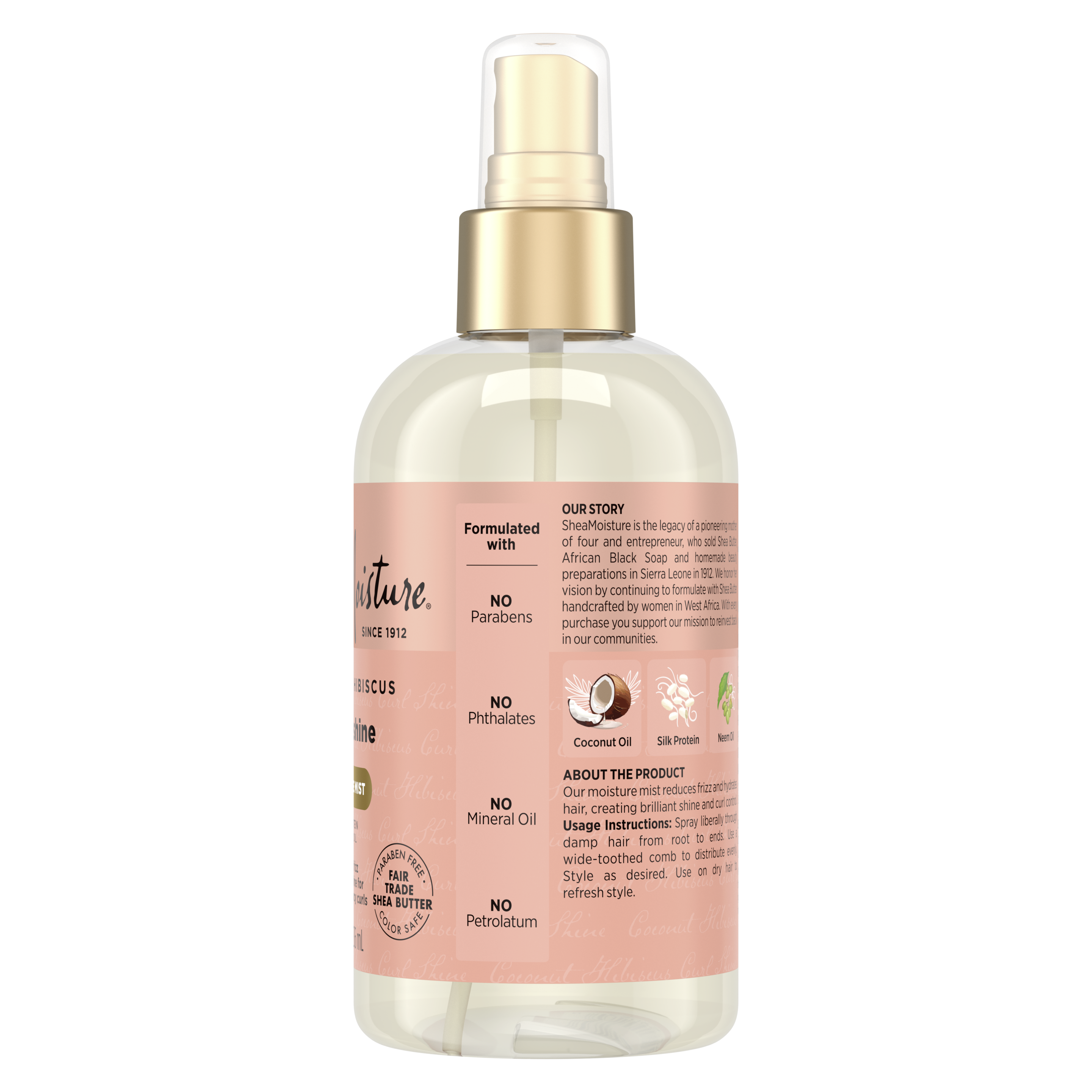 Coconut & Hibiscus Hold & Shine Moisture Mist