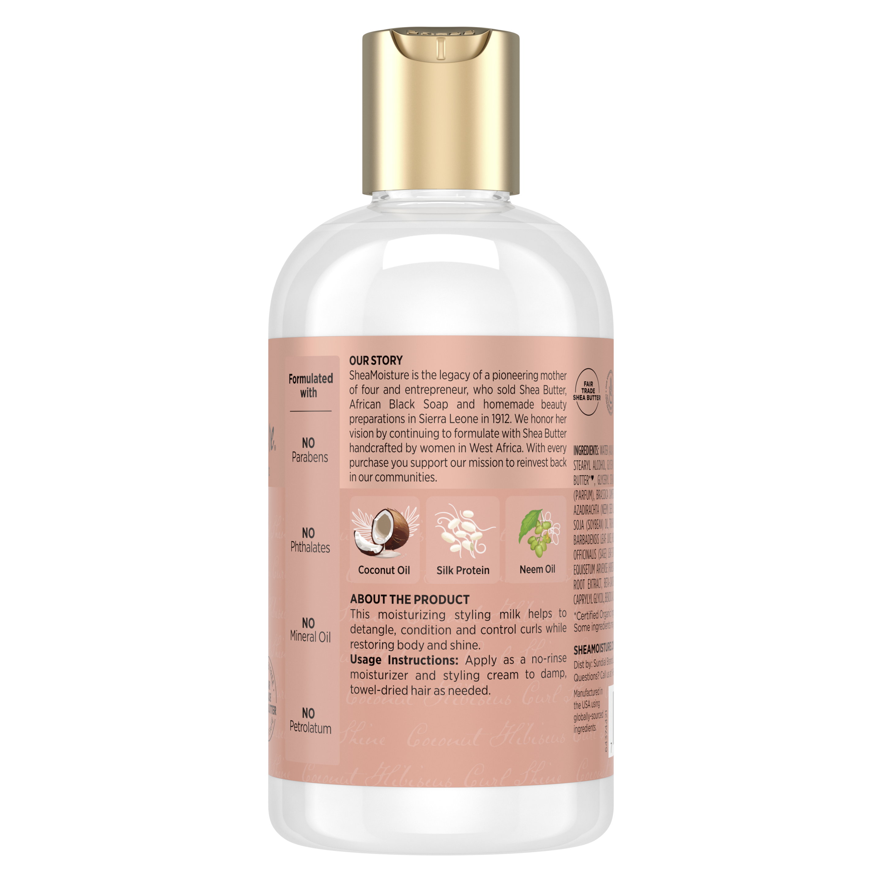 Coconut & Hibiscus Curl & Style Milk