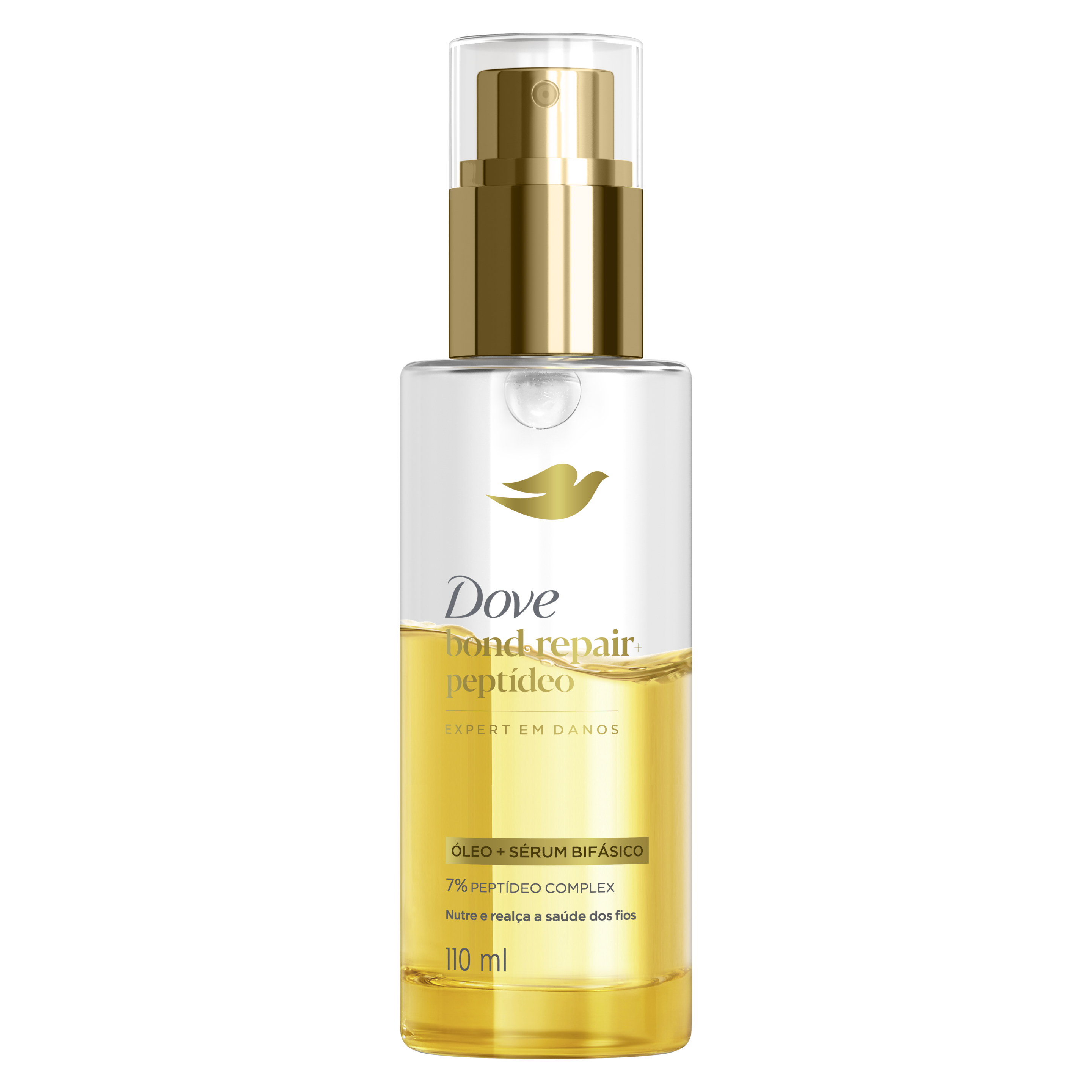 Óleo Sérum Bifásico Dove Bond Repair + Peptídeo 110ml packshot
