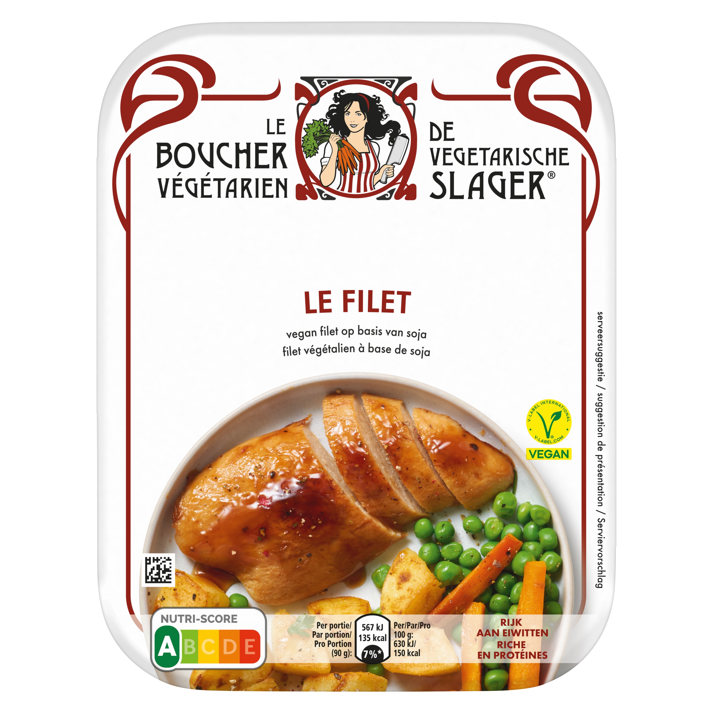 Le Boucher Végétarien Le filet 180gr