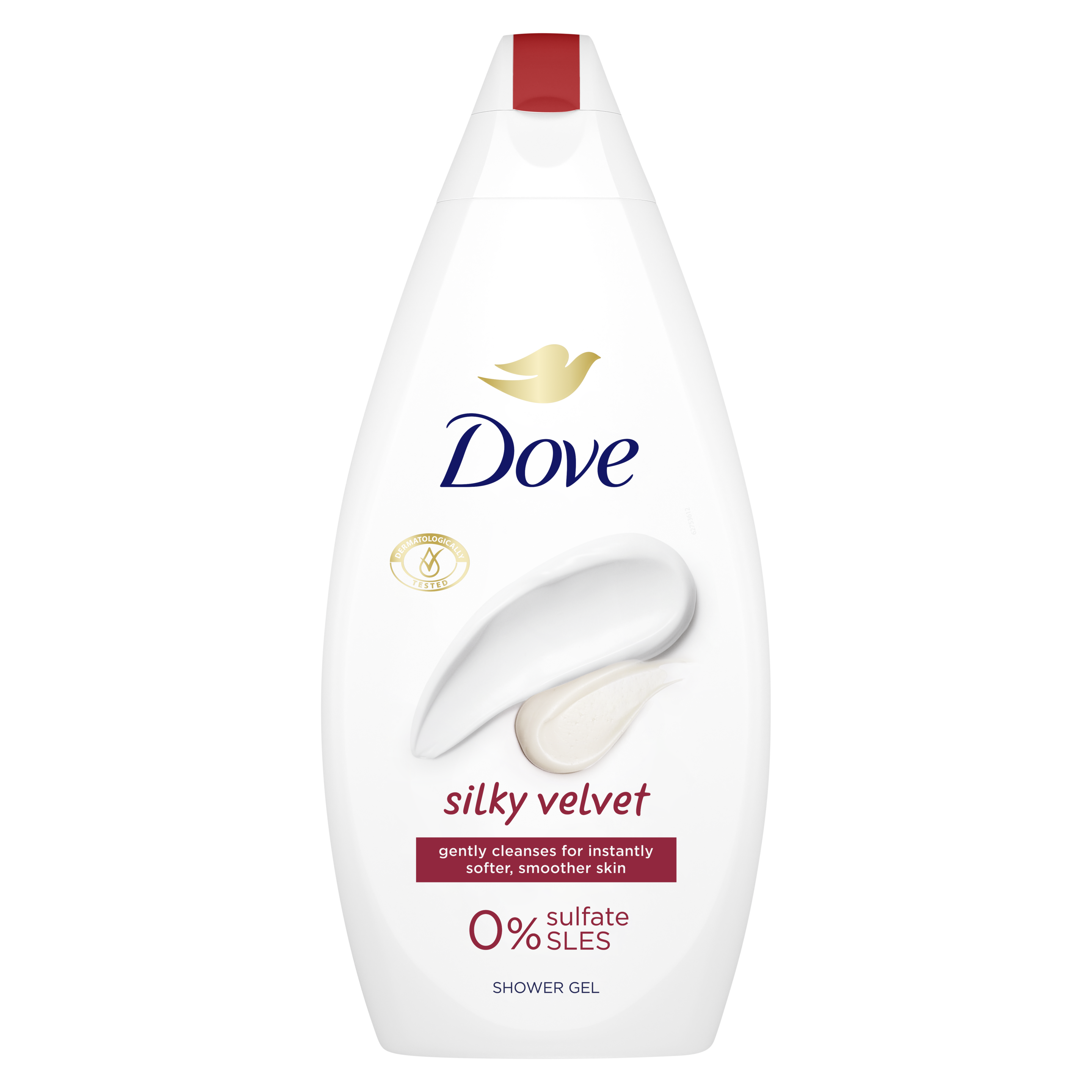 Dove Silky Velvet krémtusfürdő 450 ml
