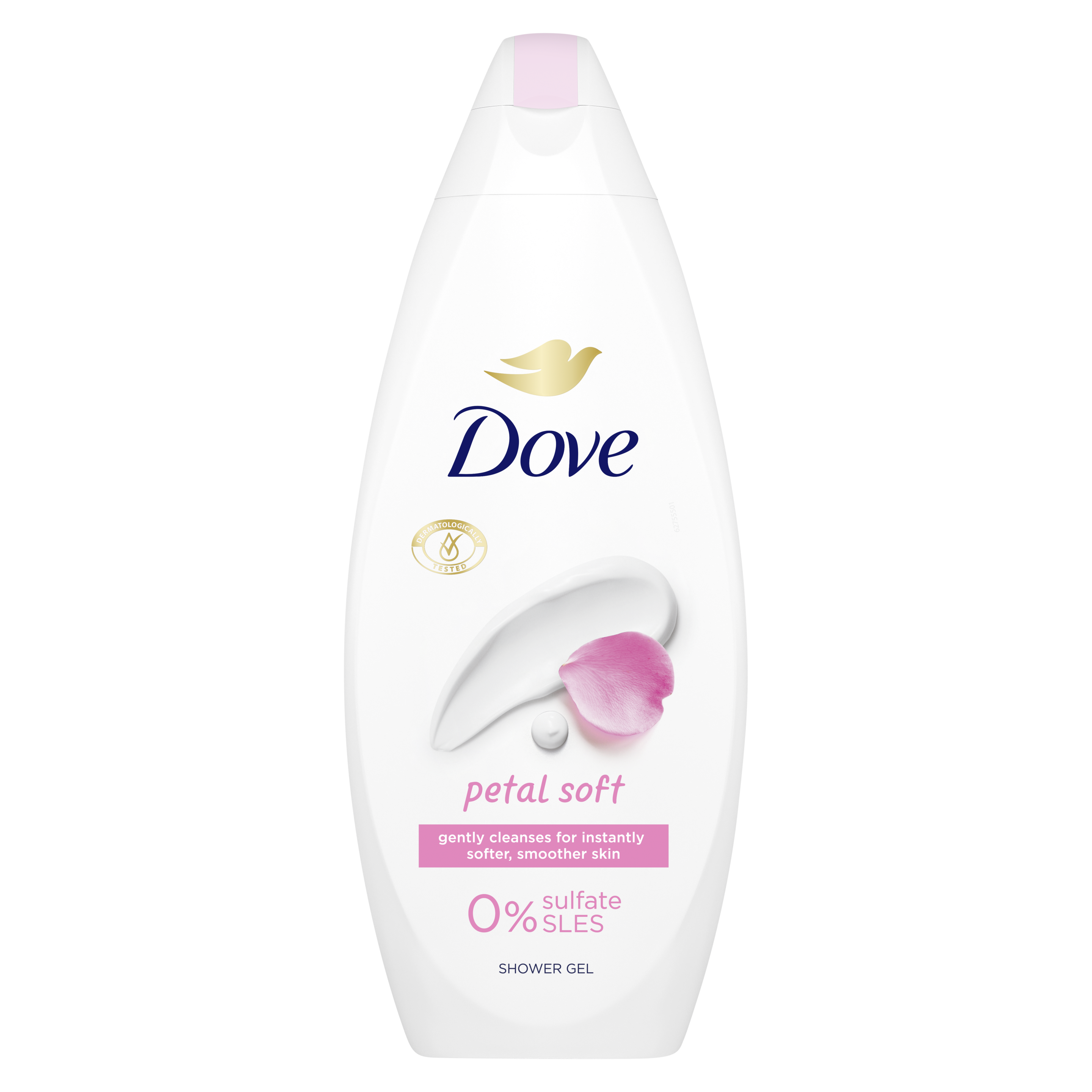 Dove Petal Soft krémtusfürdő 250 ml