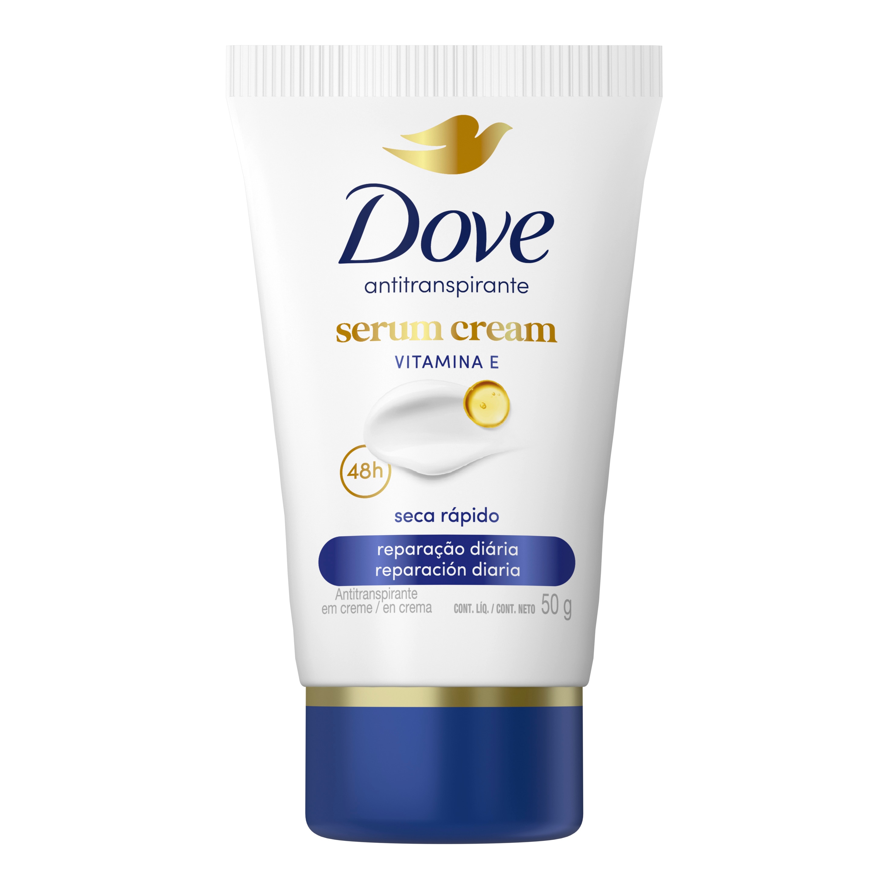 Antitranspirante Dove Original en crema 50gr para axilas humectadas