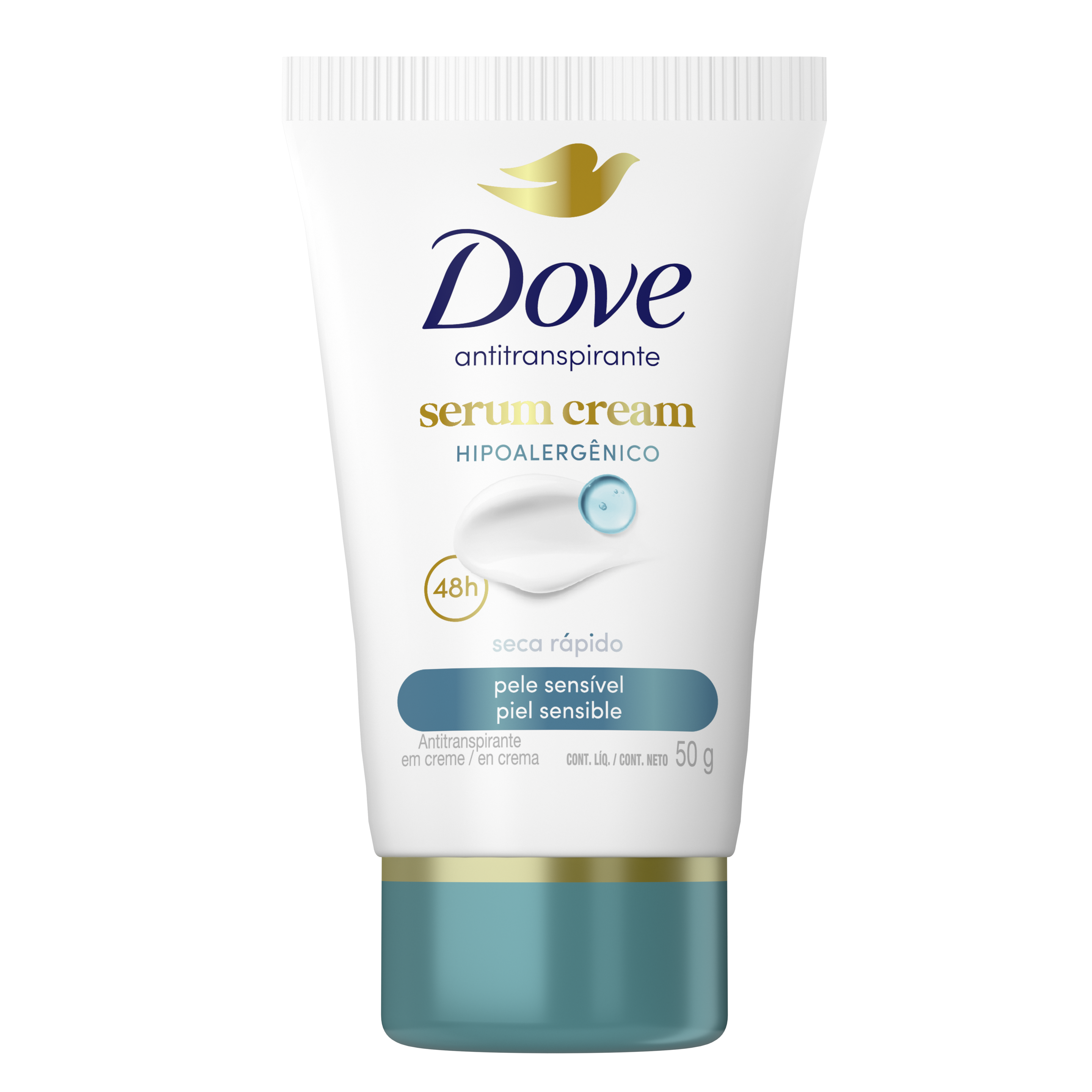 Dove Crema Desodorante Previene la Irritación 50g