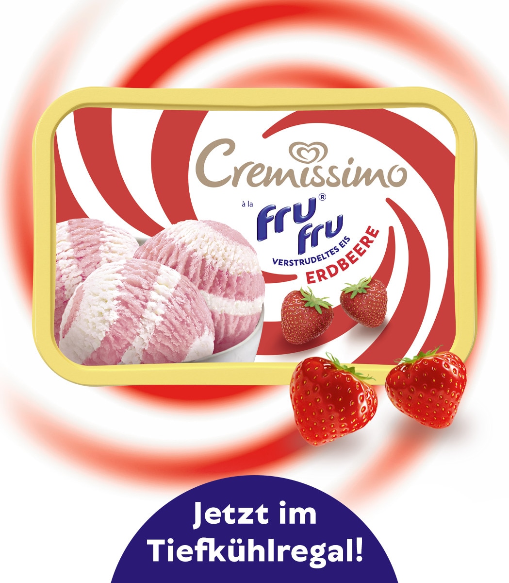 Cremissimo à la fru fru® Erdbeere
