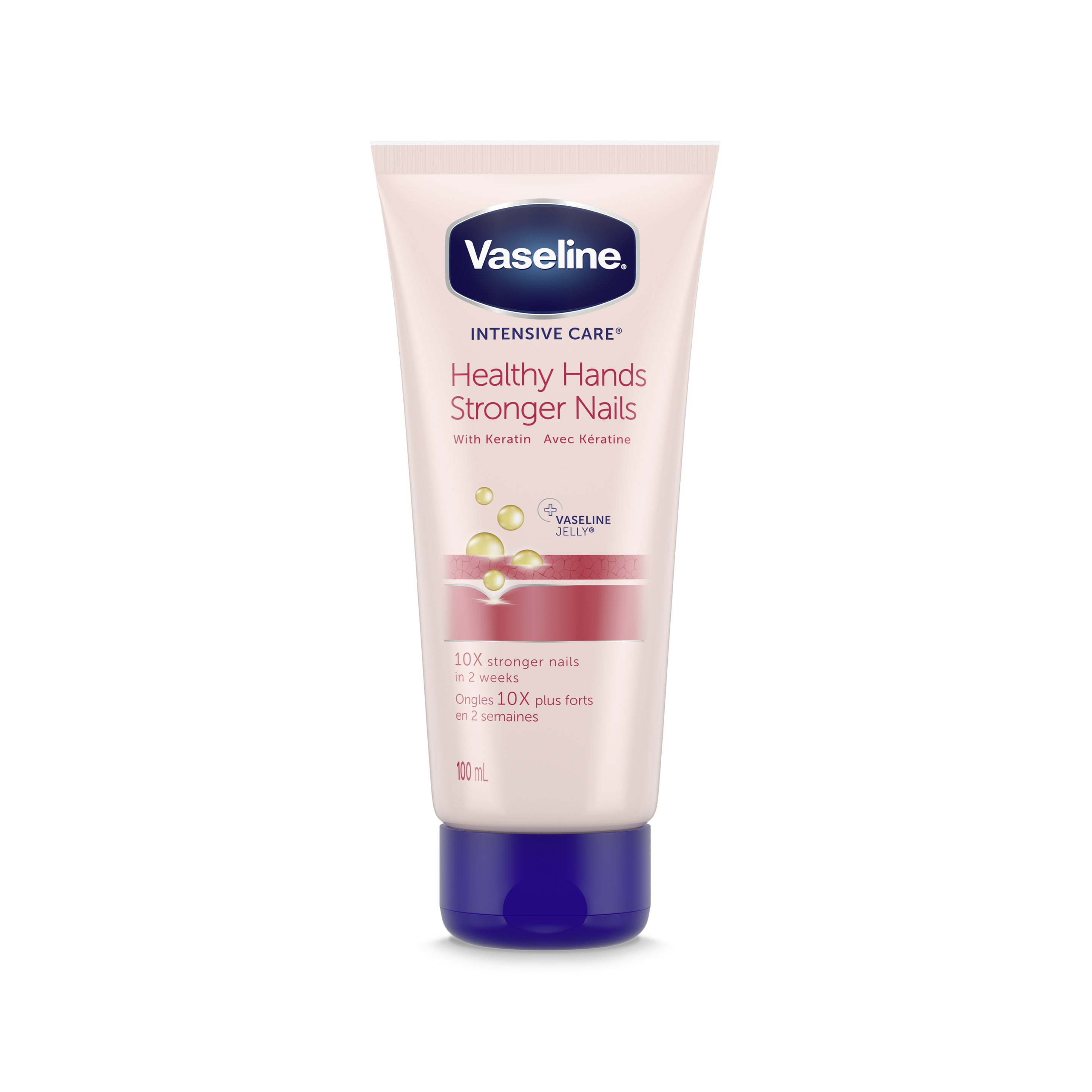 Vaseline Intensive Care Healthy Hands Stronger Nails with keratin - INCI  Beauty