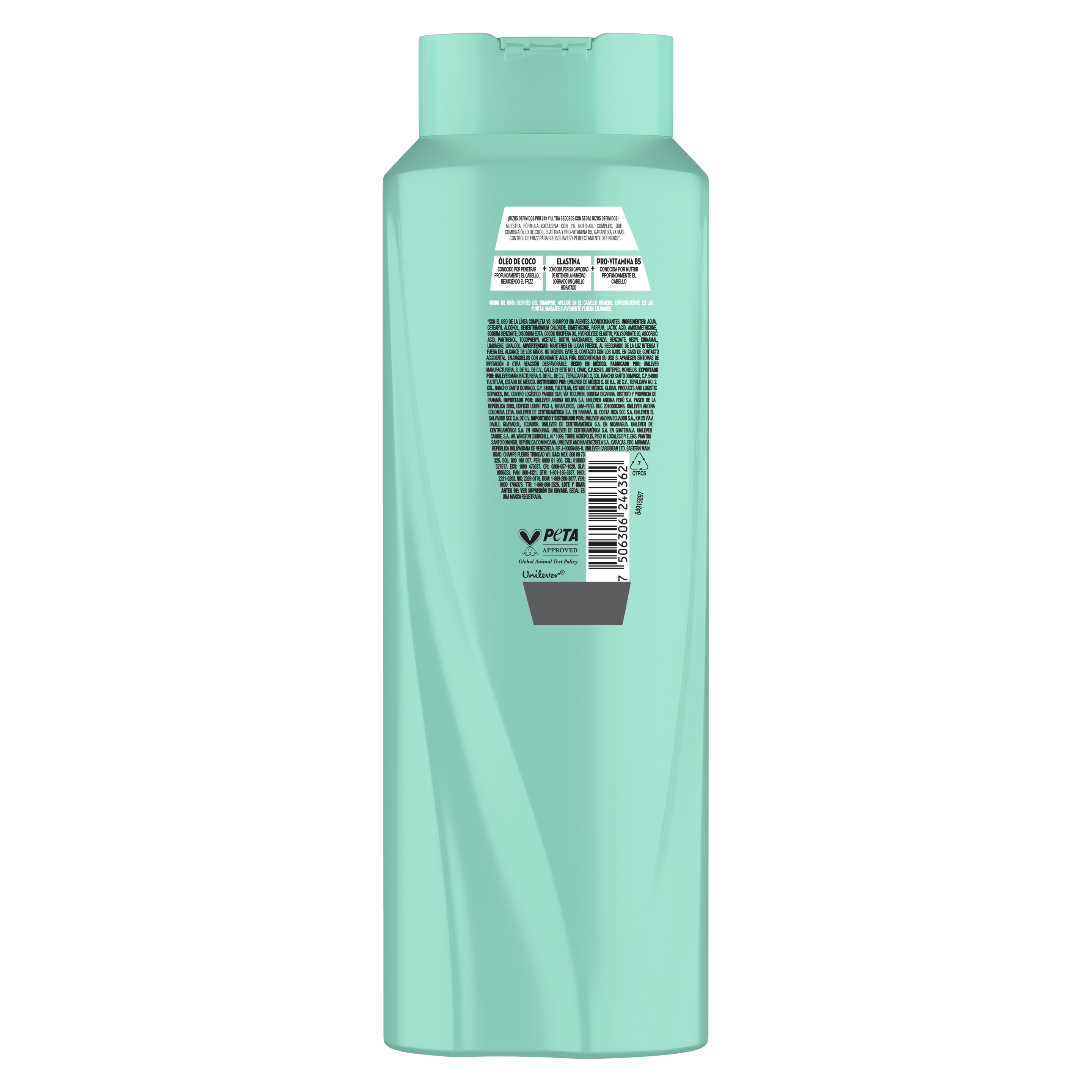 Tratamiento Acondicionador Sedal Rizos Definidos 620ml