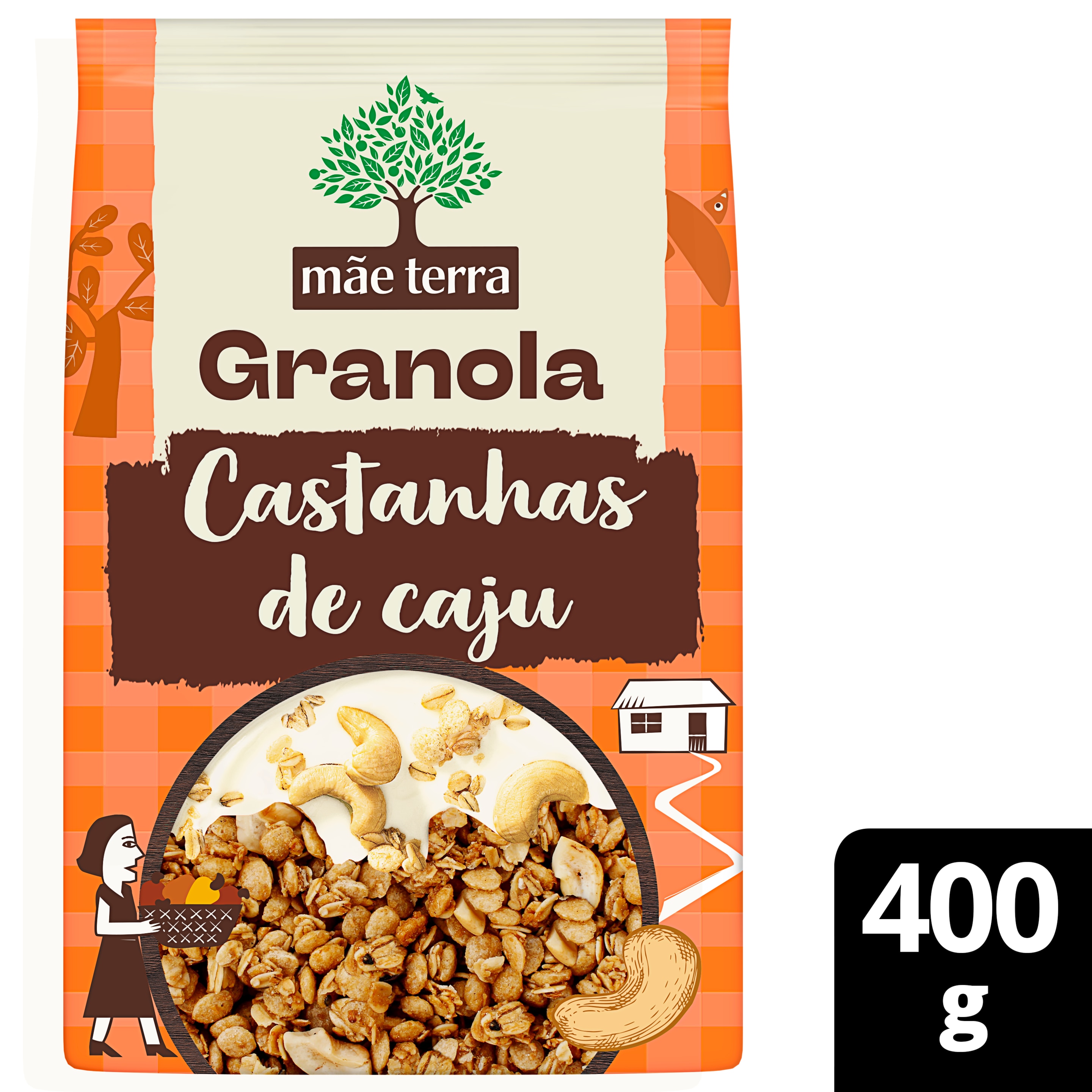 Granola Castanha-de-cajú Amigos do Bem 400g packshot