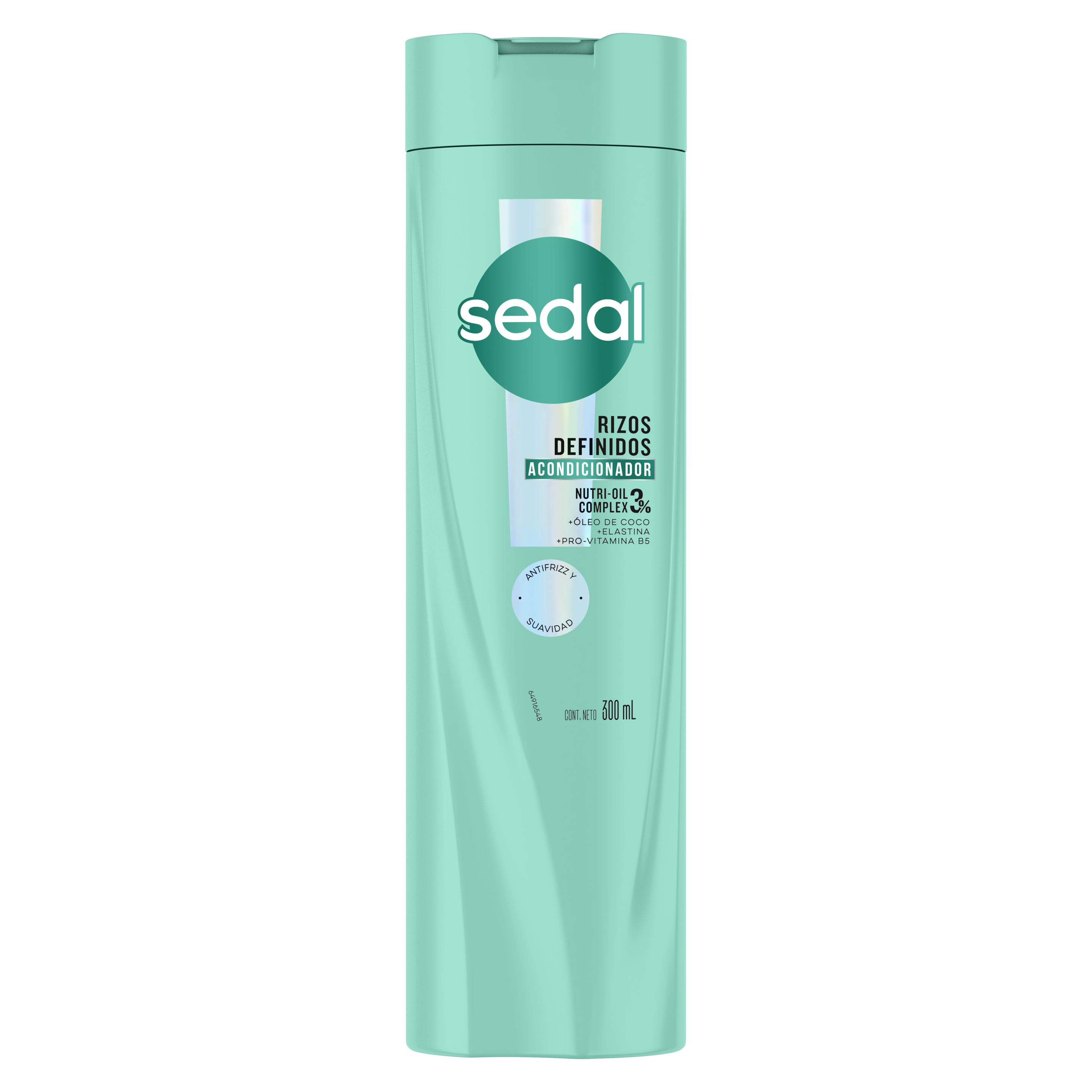 Imagen al frente del paquete Tratamiento Acondicionador Sedal Rizos Definidos 300 ml