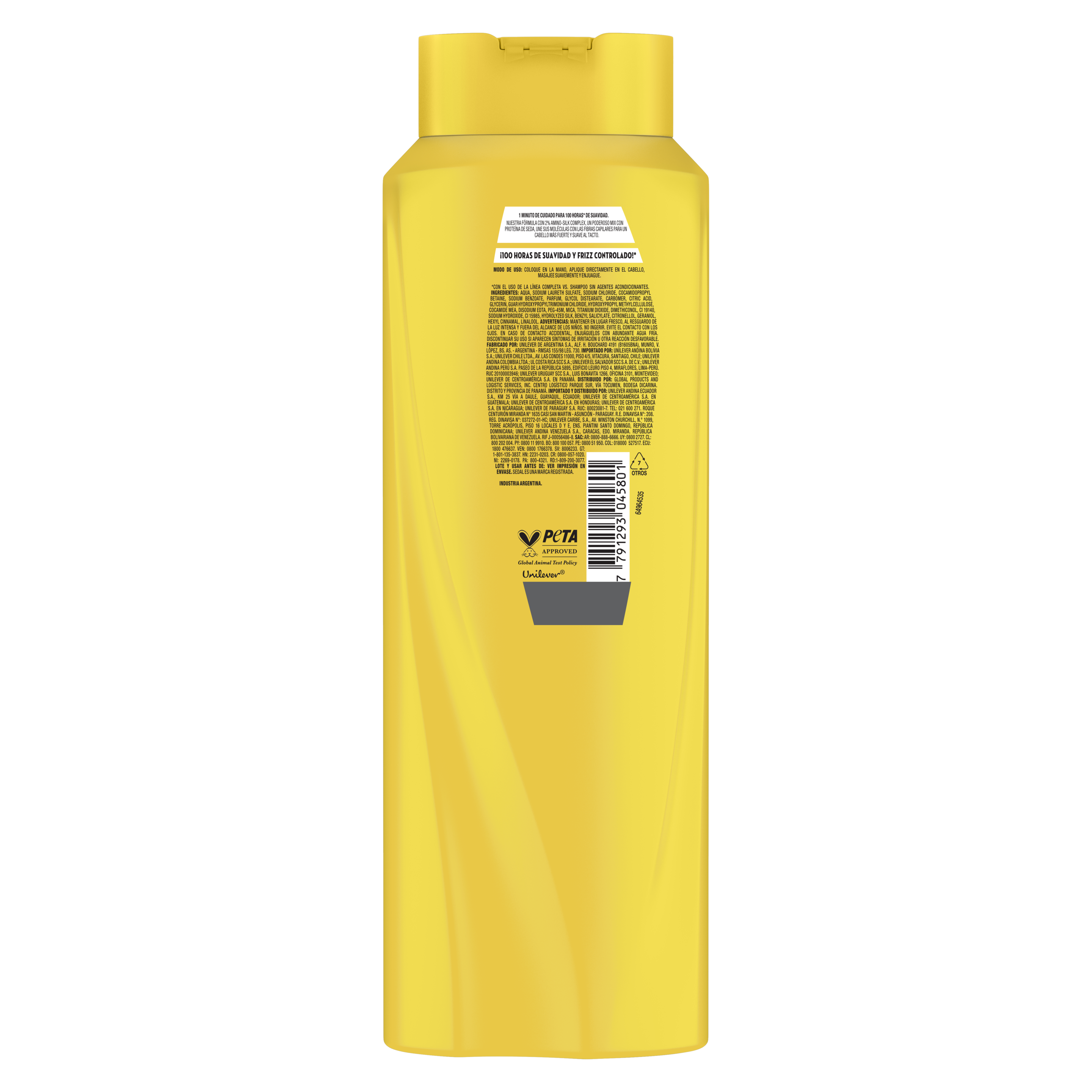 Sedal Crema Balance Toque de Seda Shampoo