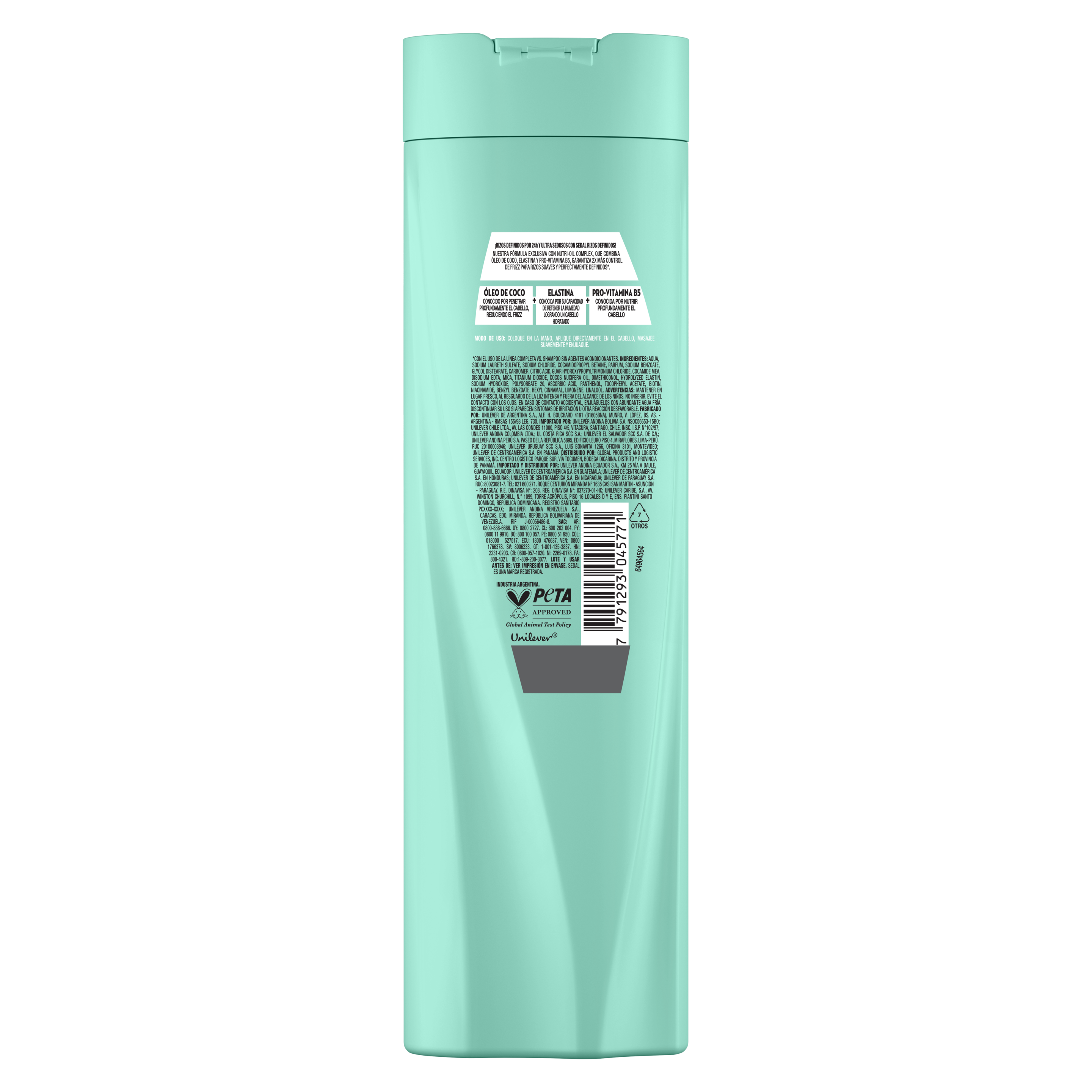 Sedal Rizos Definidos shampoo