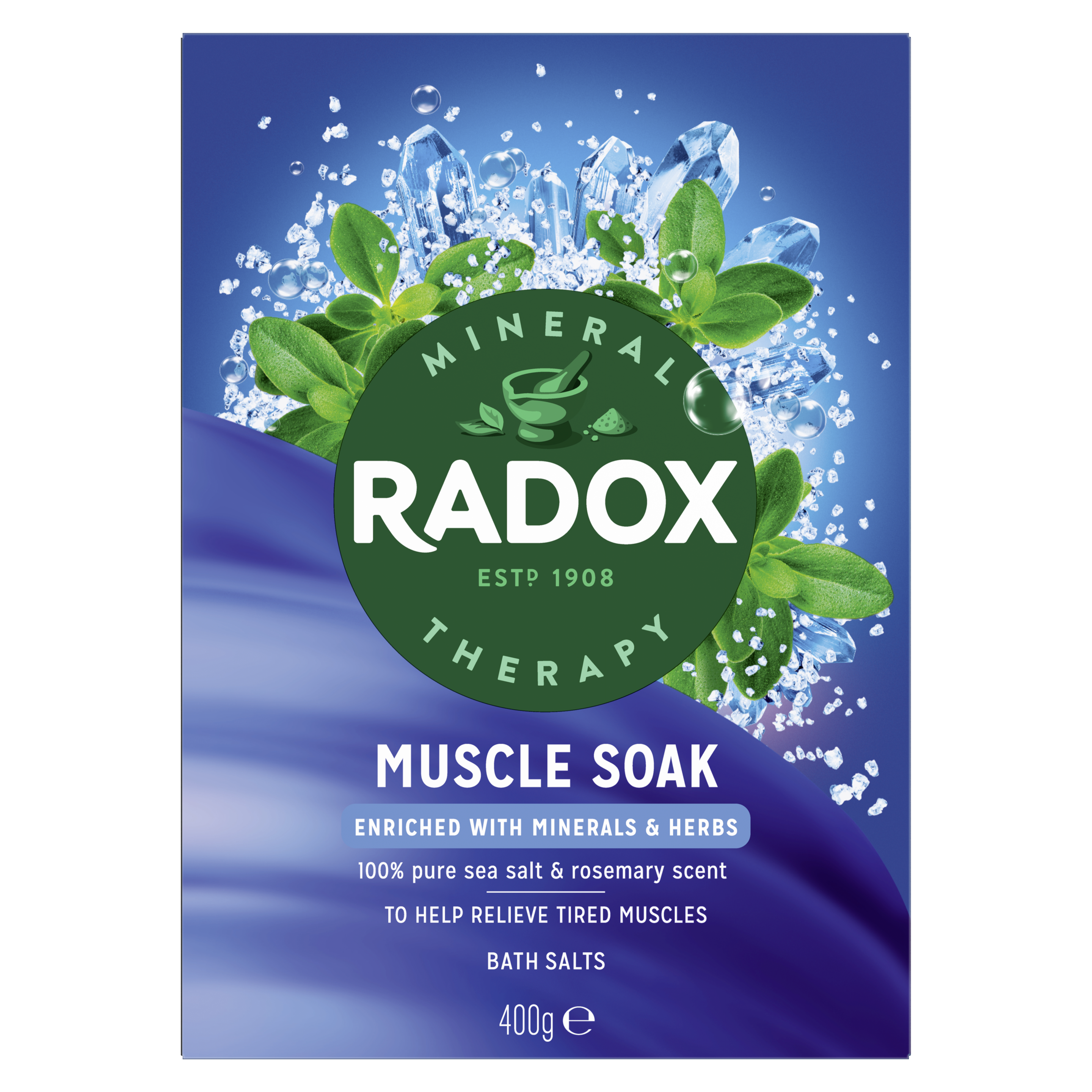 Radox Muscle Soak Bath Salts 400g