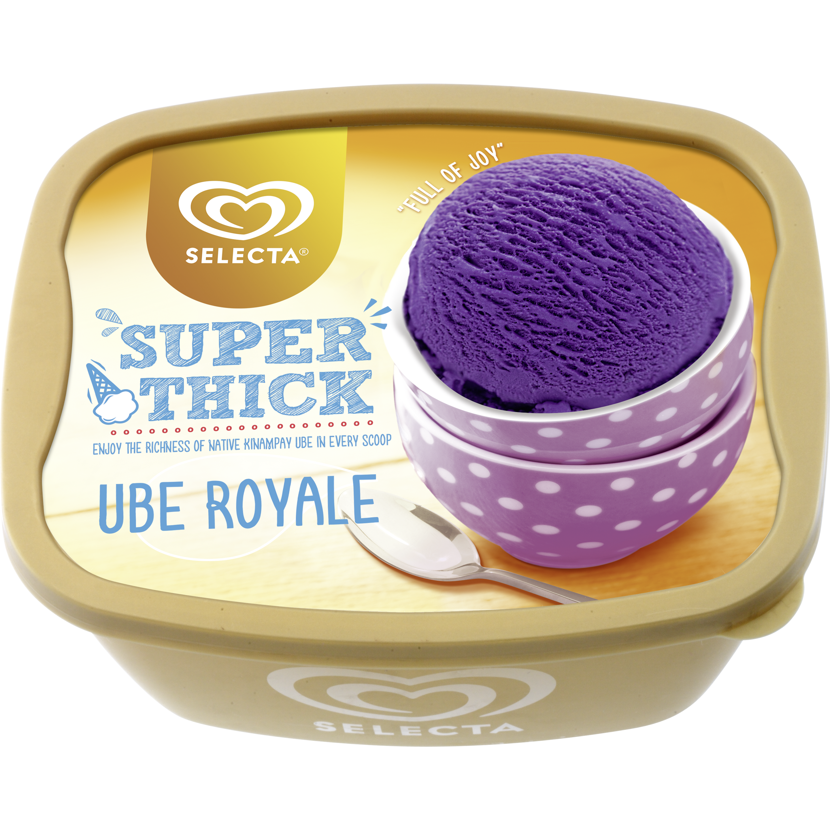 Selecta Super Thick Ube Royale Ice Cream