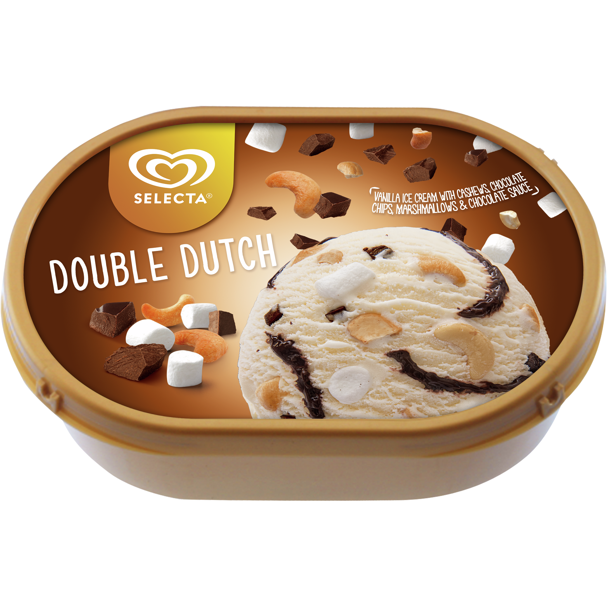 Selecta Double Dutch Ice Cream 750Ml