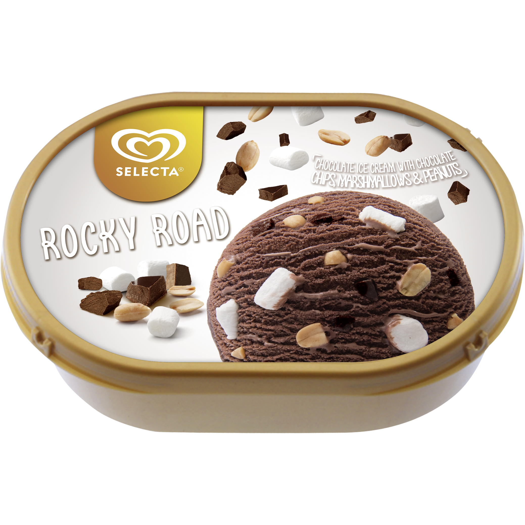 Selecta Supreme Rocky Road Ice Cream