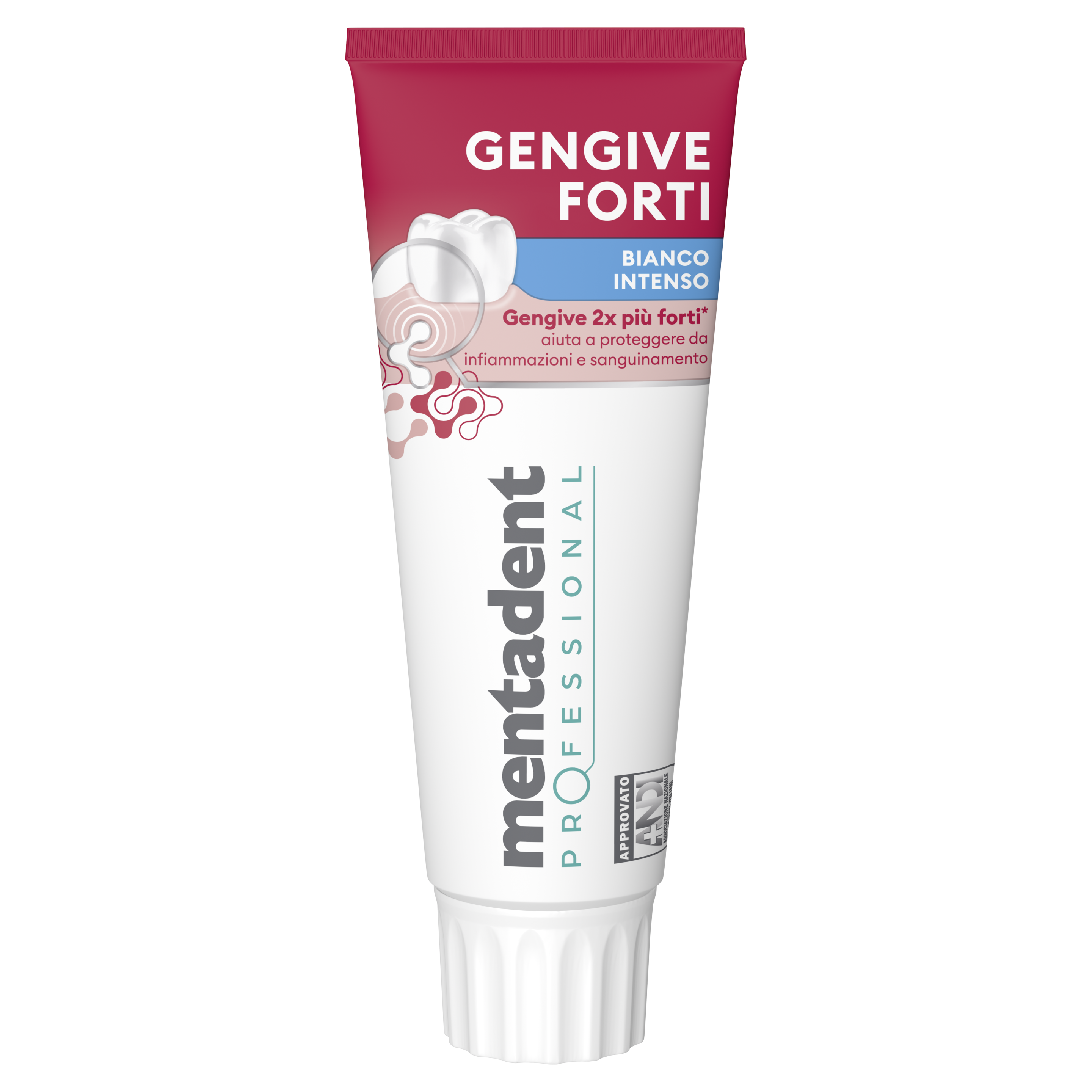 MENTADENT Professional Gengive Forti Bianco Intenso