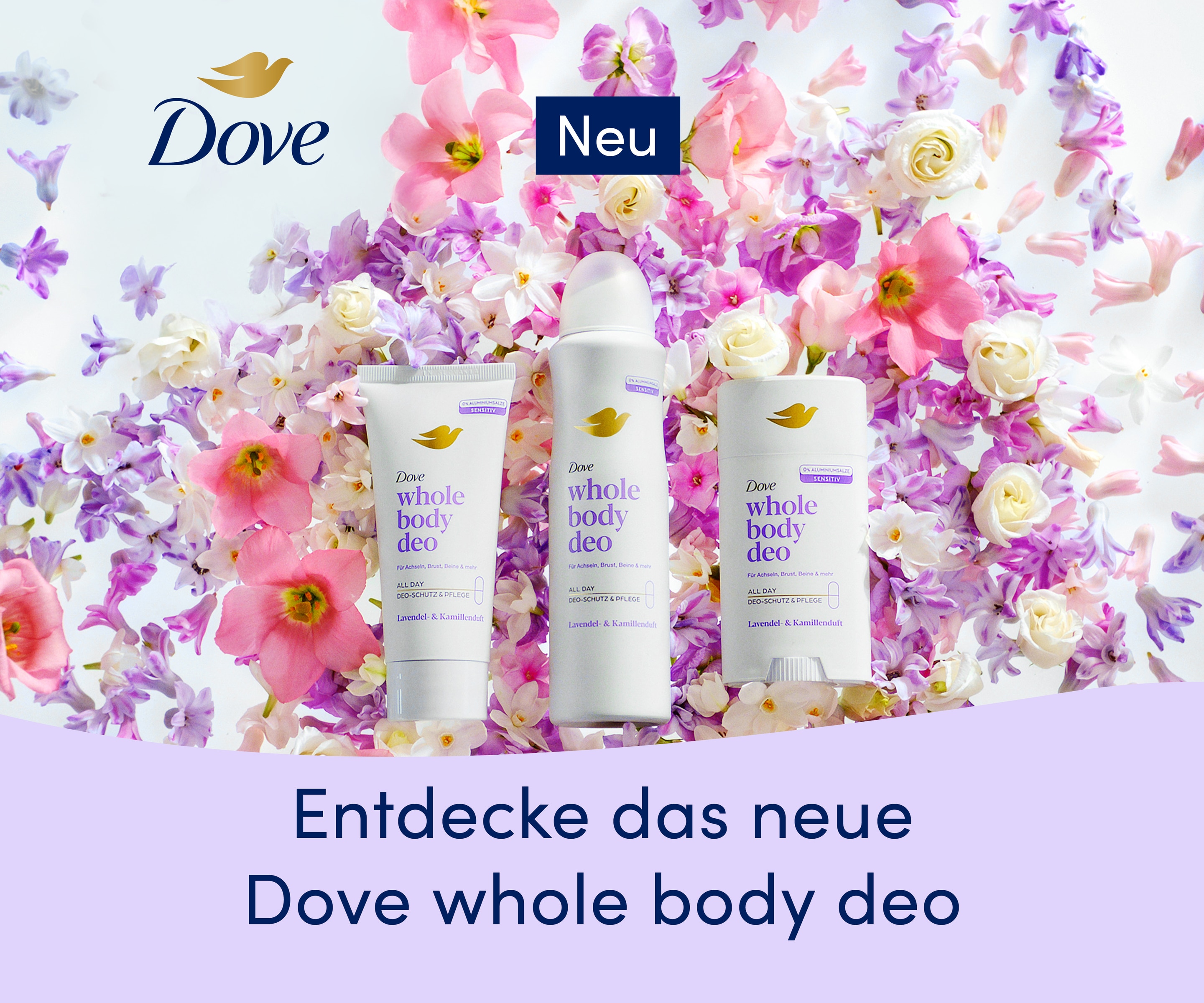 NEU: Dove Whole Body Deodorants