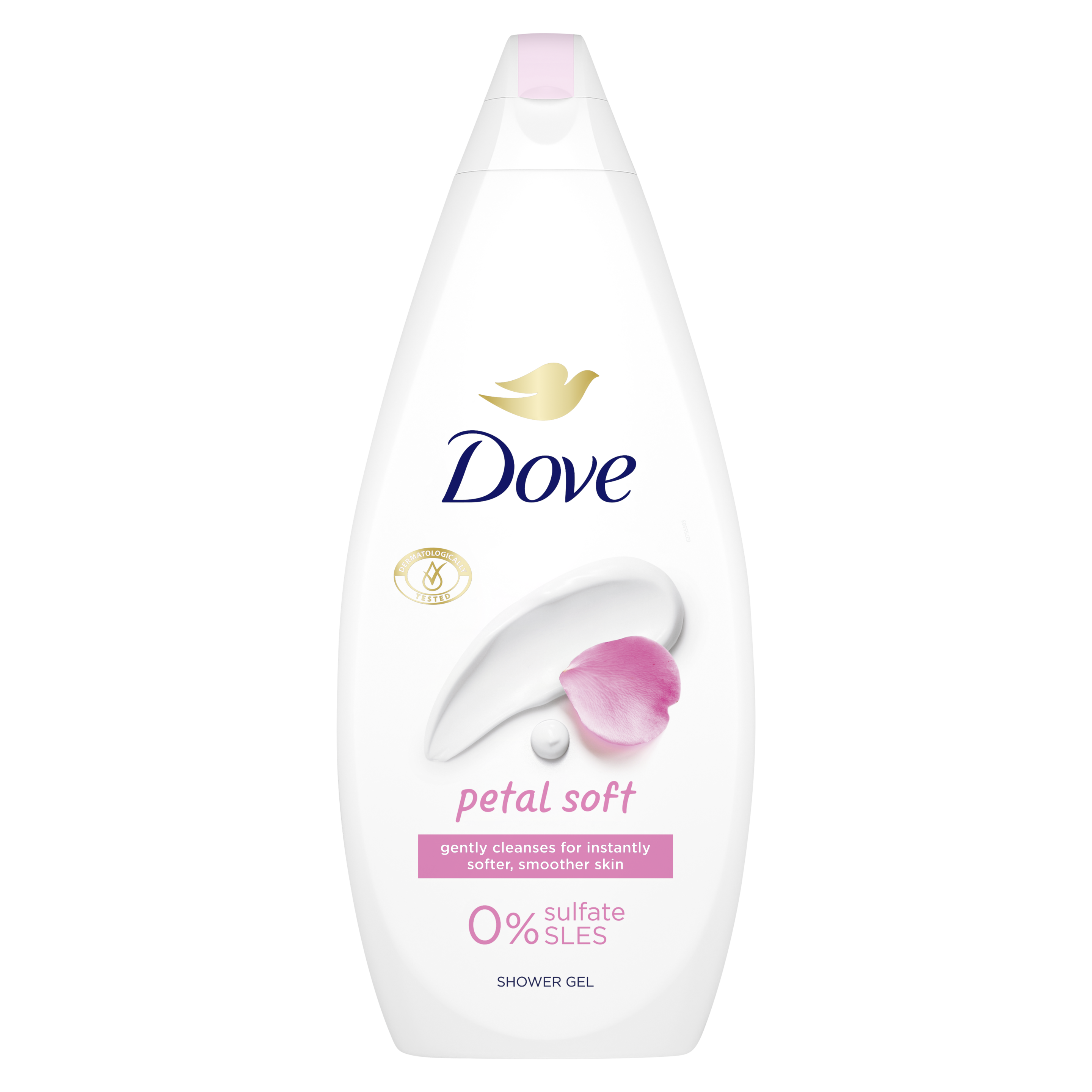 Dove Petal Soft krémtusfürdő 720 ml
