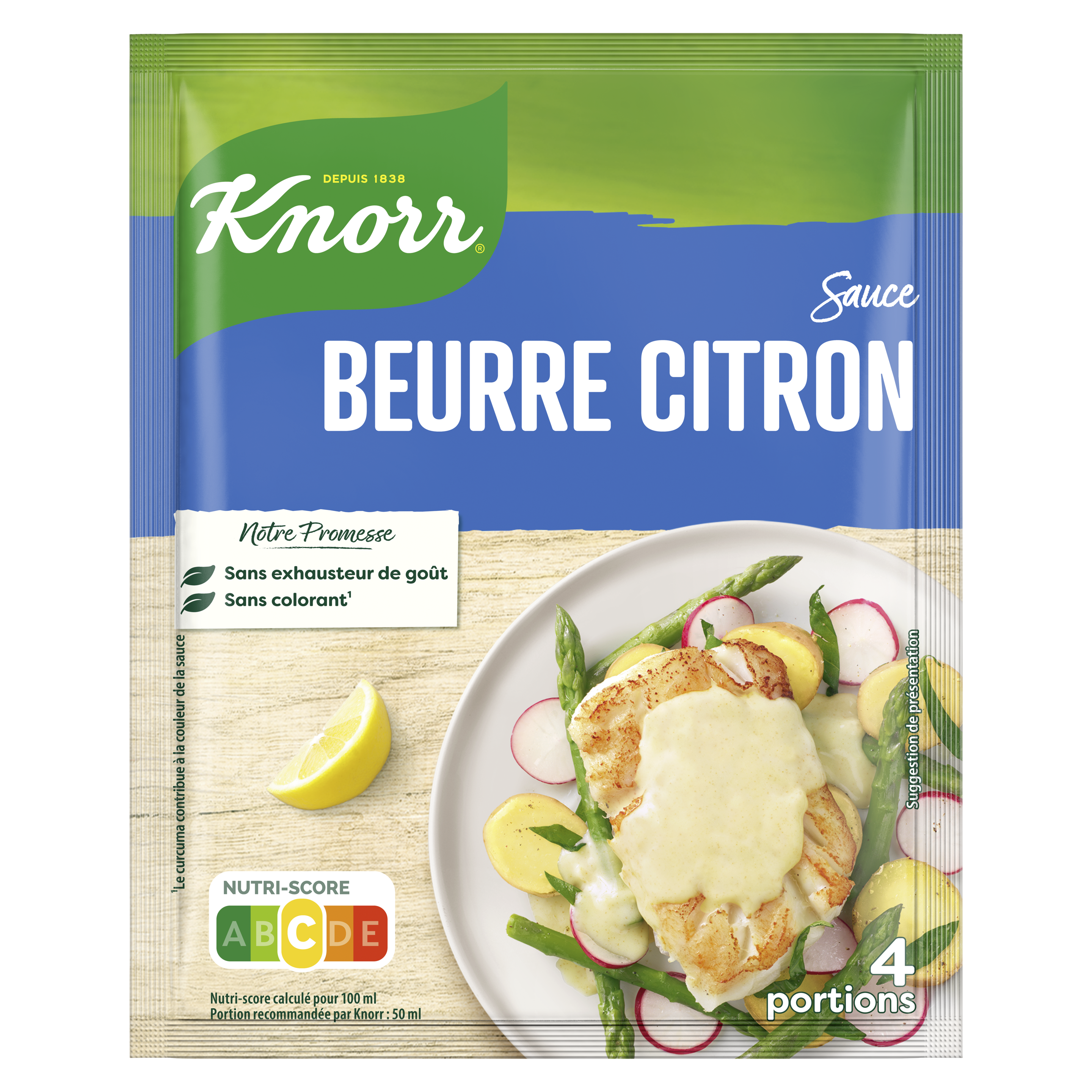 Sauce Déshydratée Beurre Citron