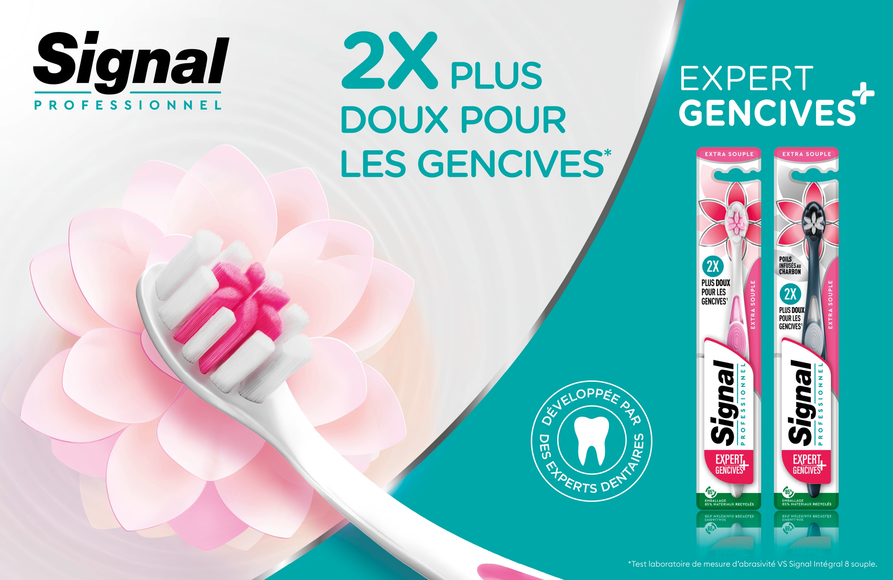 Nos brosses à dents gencives fortes